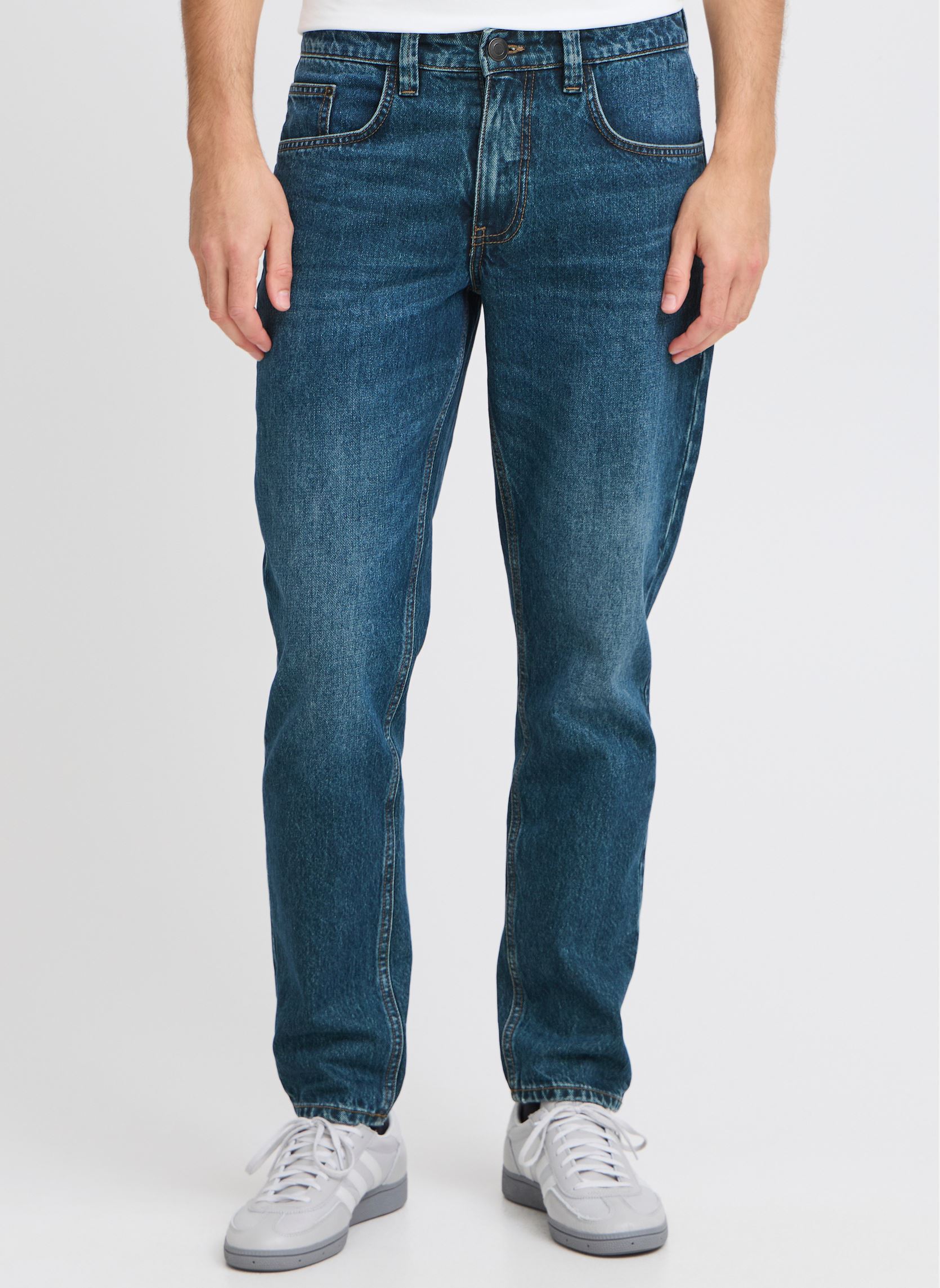 Straight Fit Jeans CFKARUP 5-pocket jeans herren blau Casual Friday Straight Fit Jeans CFKARUP 5-pocket jeans herren blau DENIM MID BLUE