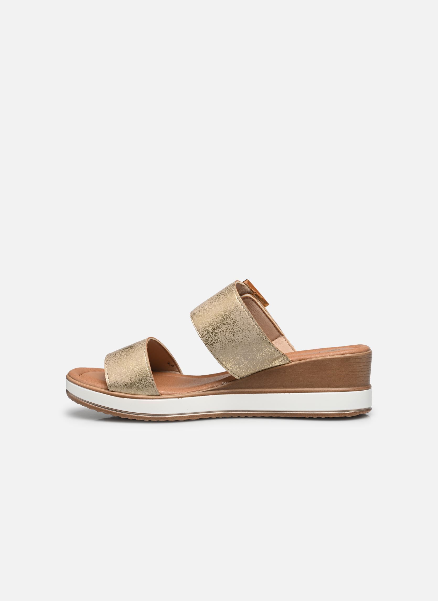 Mules et sabots TDF5206 femme or et bronze Divine Factory Mules et sabots TDF5206 femme or et bronze Or