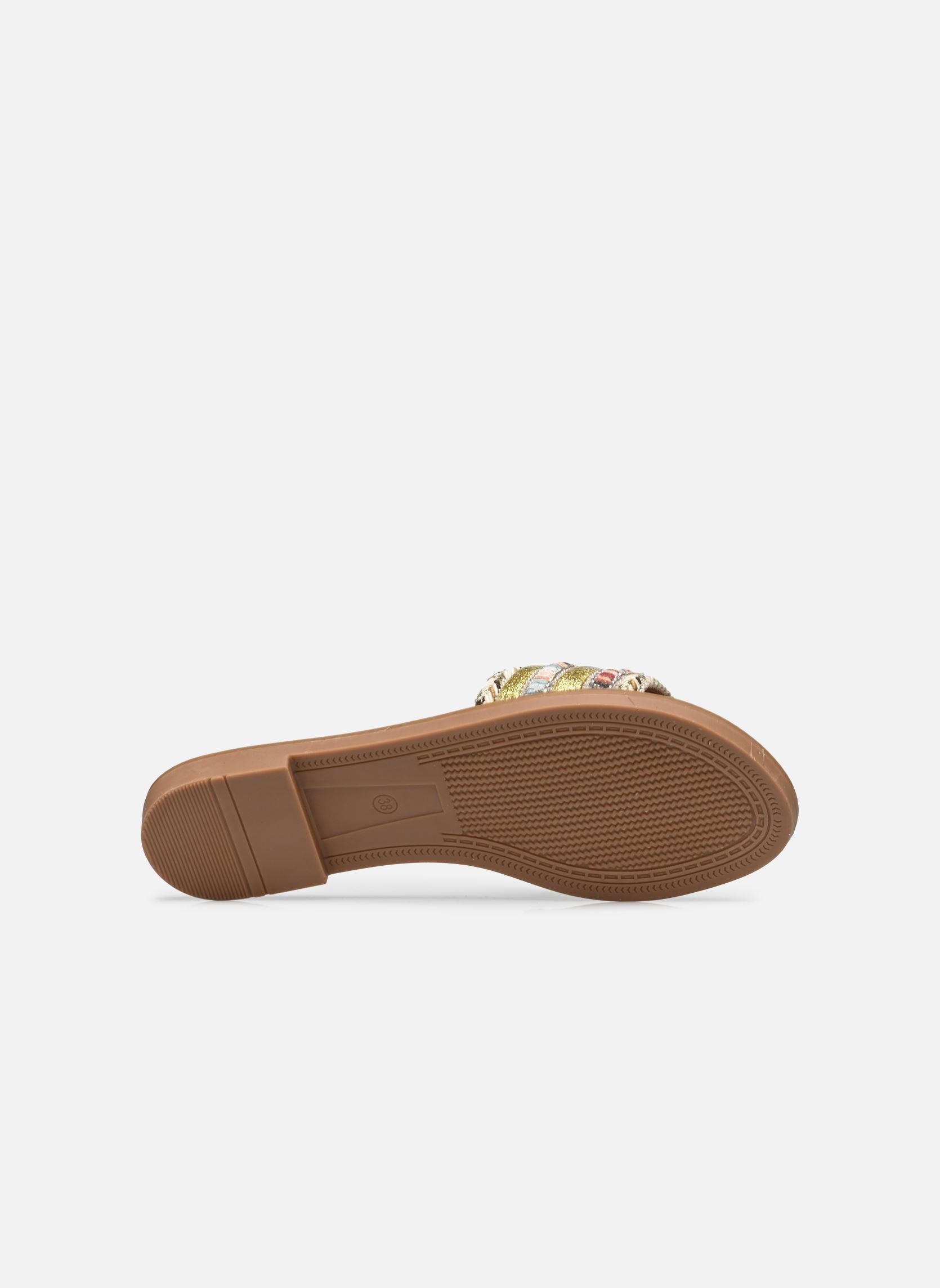 Mules et sabots TDF5219 femme or et bronze Divine Factory Mules et sabots TDF5219 femme or et bronze Or
