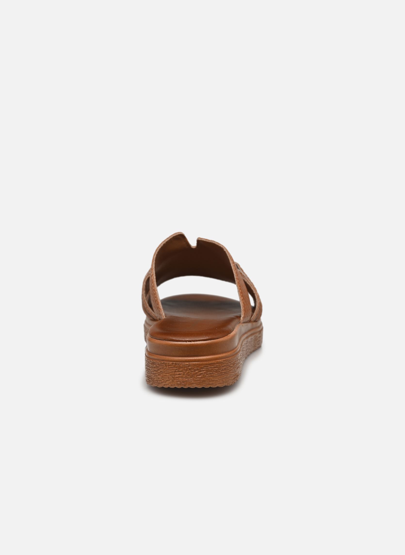 Mules et sabots TDF5223 femme marron Divine Factory Mules et sabots TDF5223 femme marron Camel