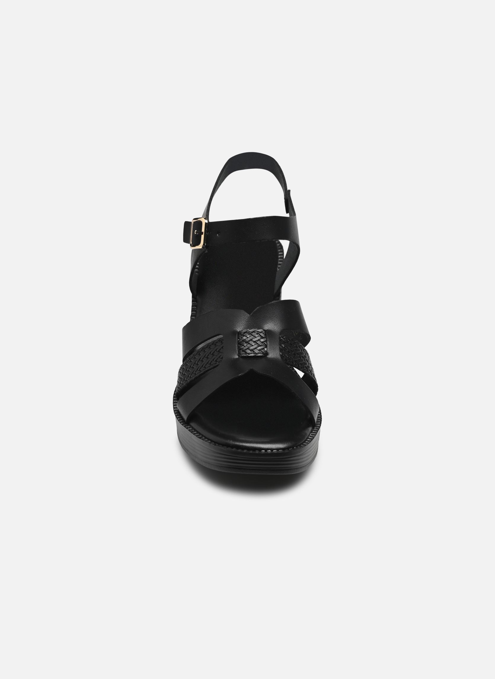 Sandalen TDF5224 damen schwarz Divine Factory Sandalen TDF5224 damen schwarz Noir