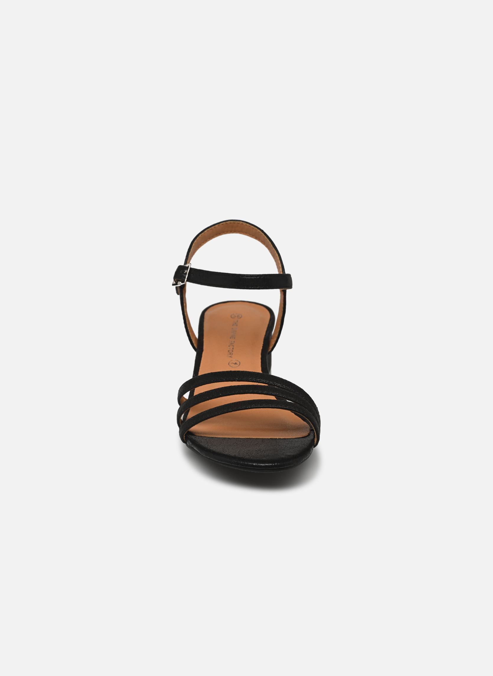 Sandalen TDF5239 dames zwart Divine Factory Sandalen TDF5239 dames zwart Noir