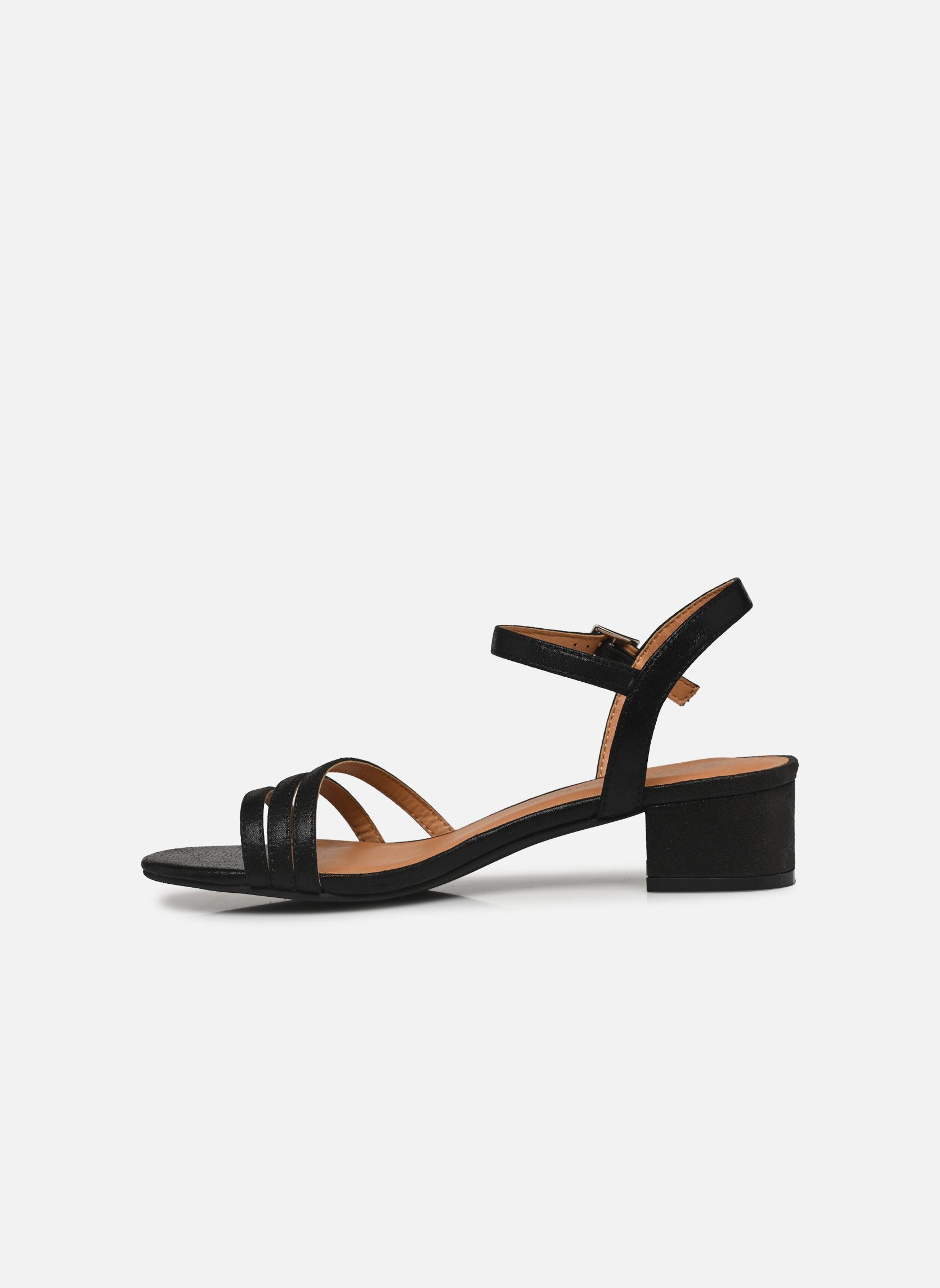 Sandalen TDF5239 dames zwart Divine Factory Sandalen TDF5239 dames zwart Noir
