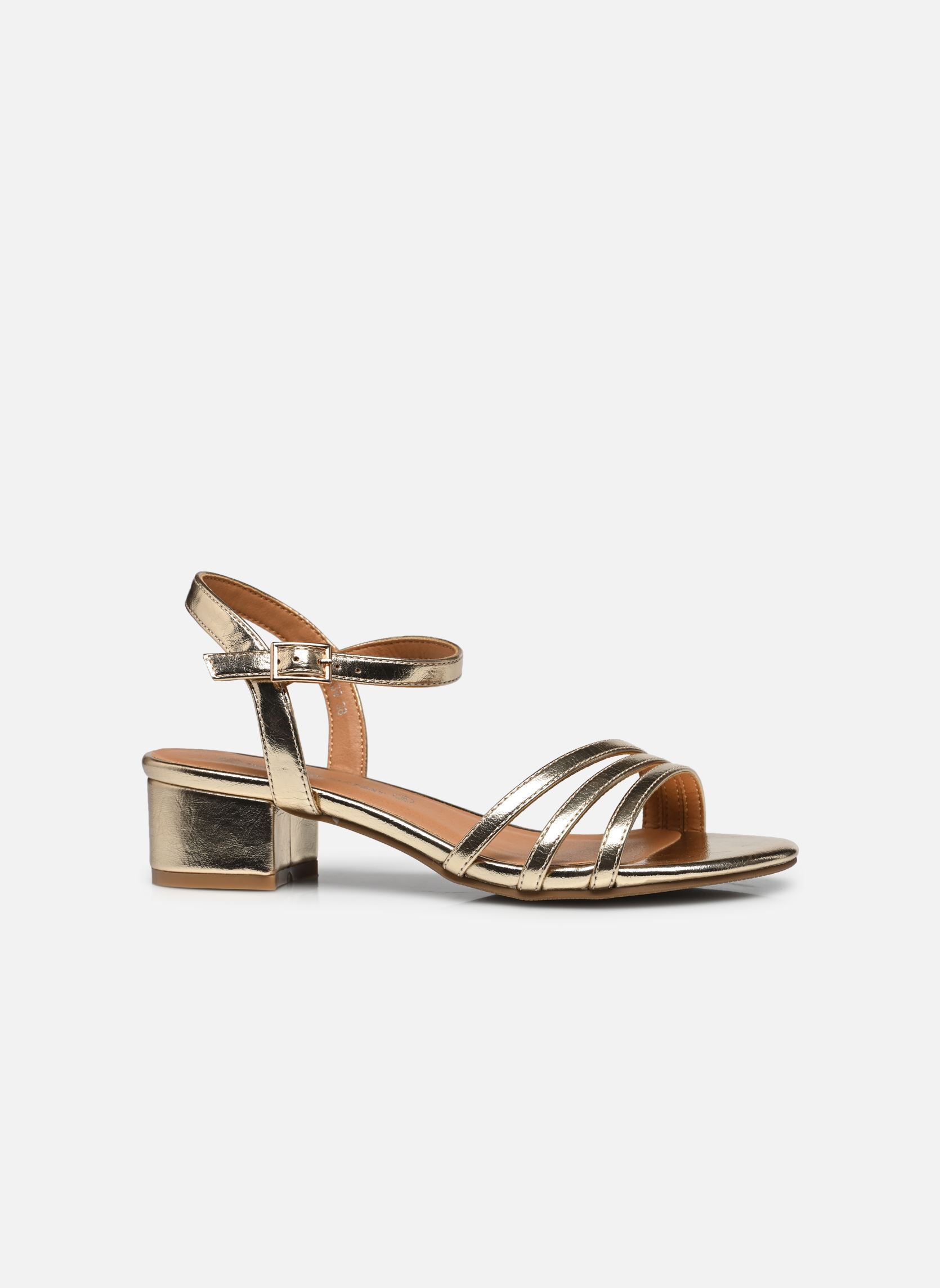 Sandales TDF5239 femme or et bronze Divine Factory Sandales TDF5239 femme or et bronze Or