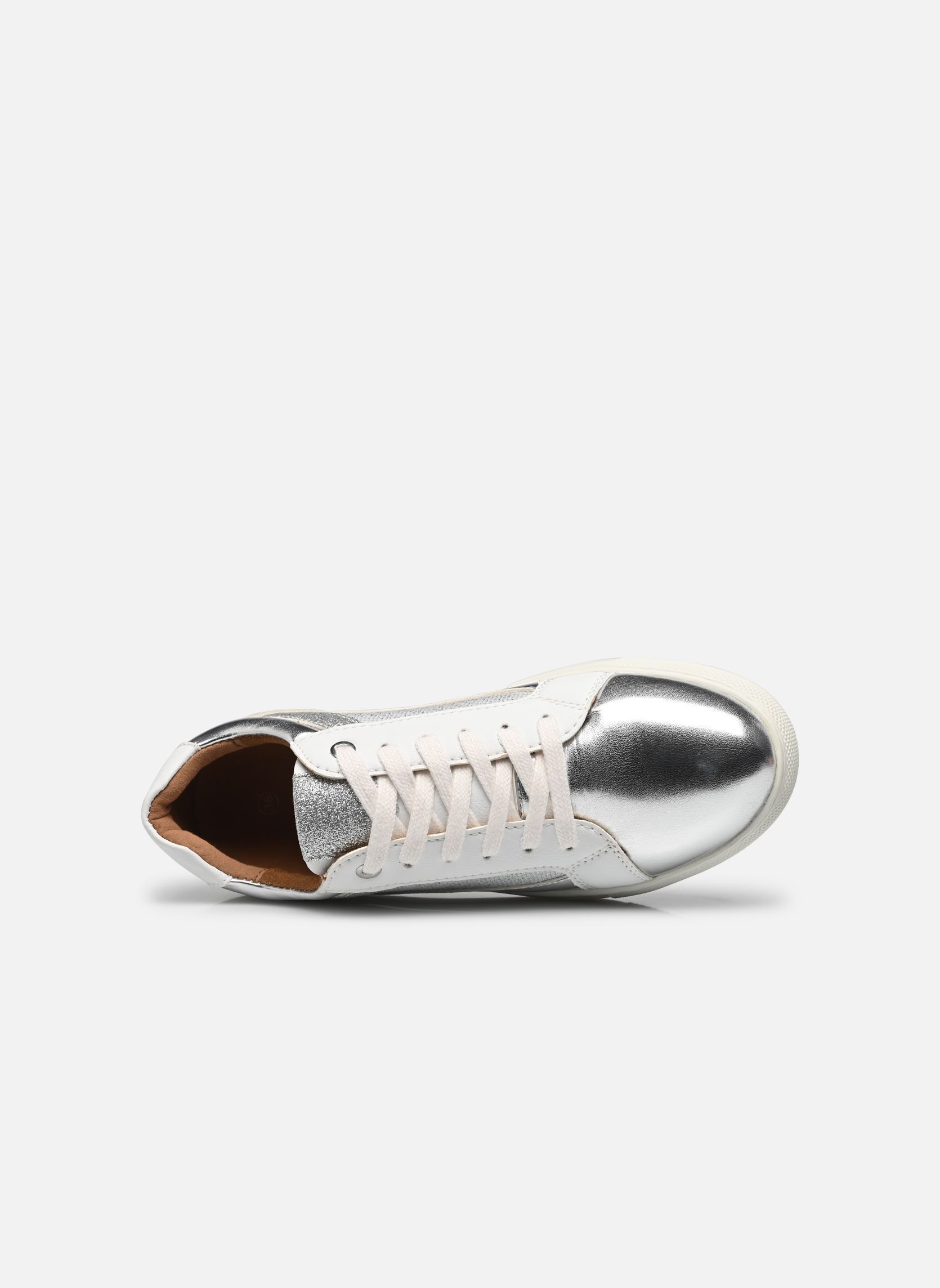 Lage sneakers TDF5242 dames zilver Divine Factory Lage sneakers TDF5242 dames zilver Argent