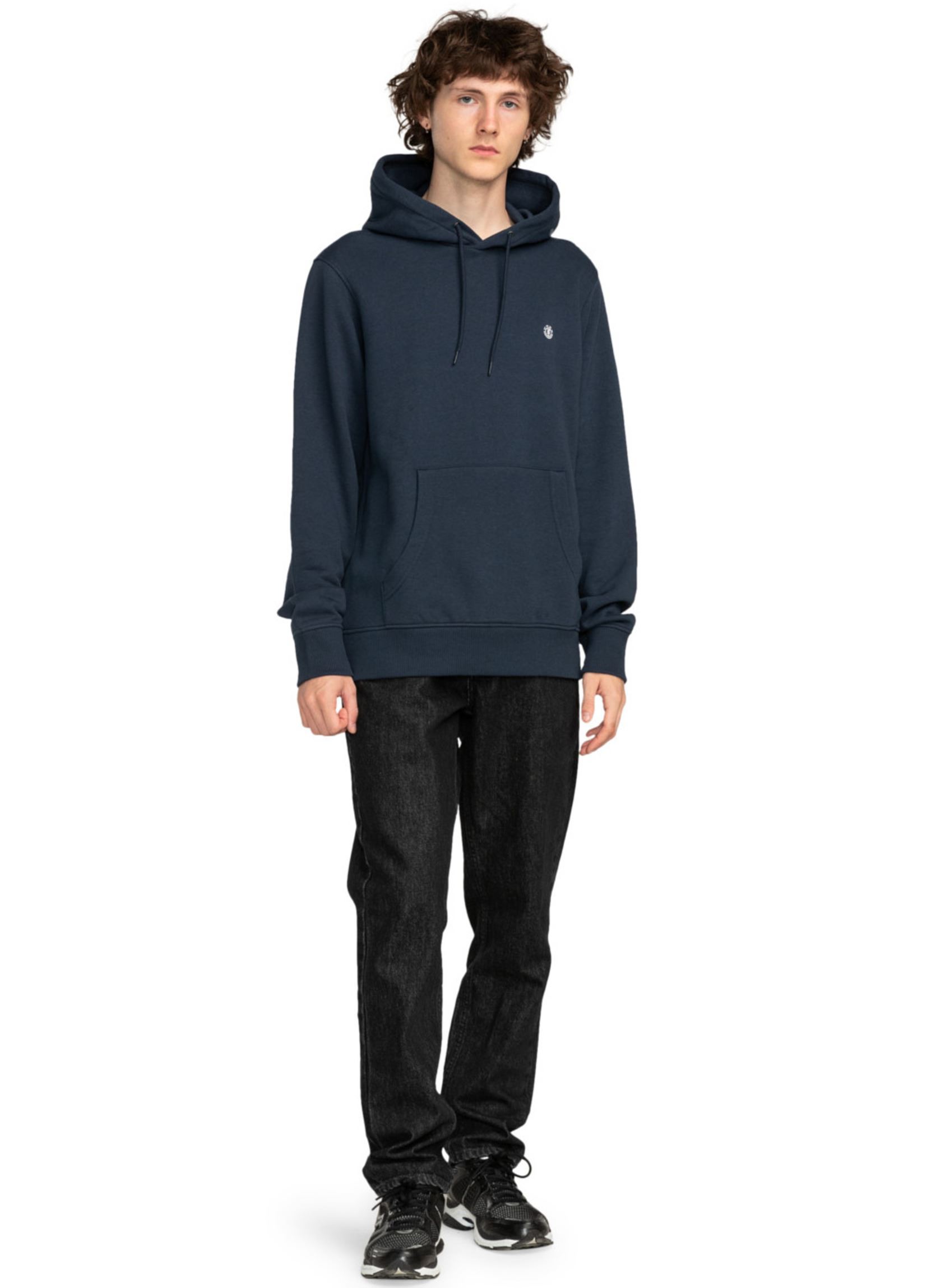 Sweats à capuche Icon Embroidery Po ELYFT00198 homme bleu Element Sweats à capuche Icon Embroidery Po ELYFT00198 homme bleu ECLIPSE NAVY