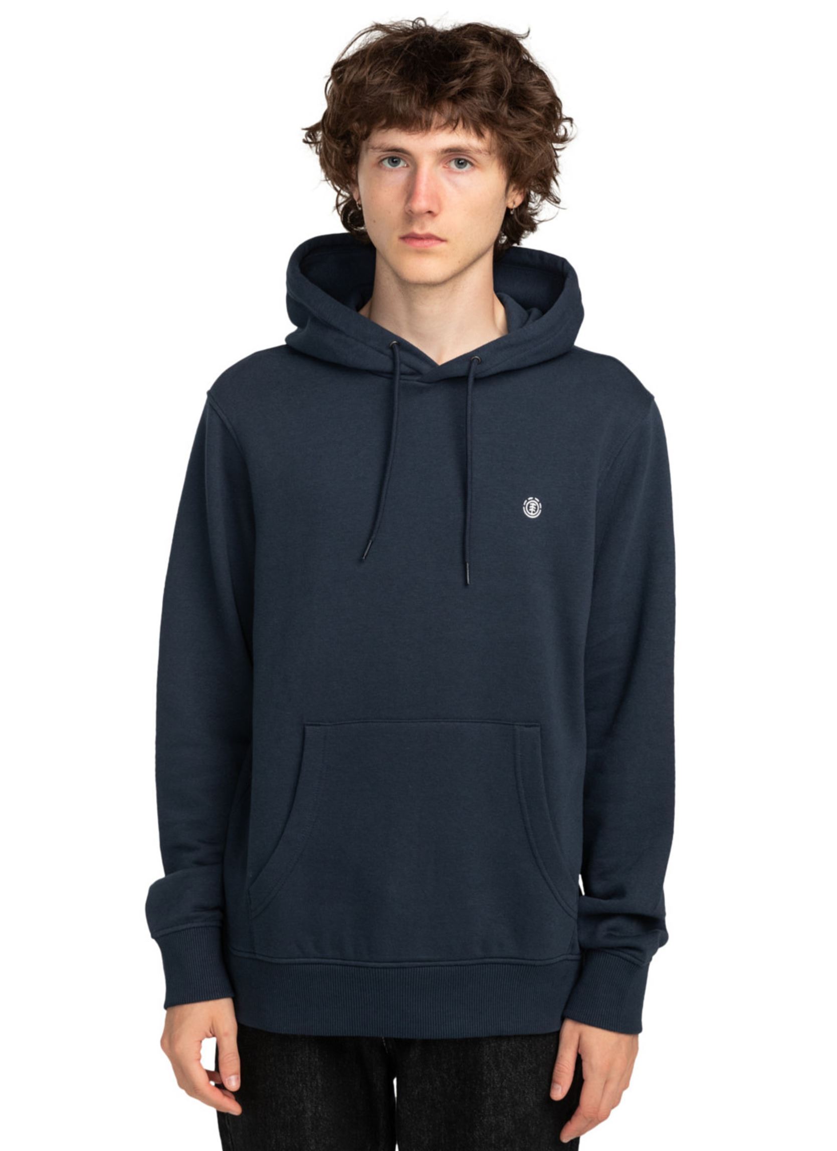 Sweats à capuche Icon Embroidery Po ELYFT00198 homme bleu Element Sweats à capuche Icon Embroidery Po ELYFT00198 homme bleu ECLIPSE NAVY
