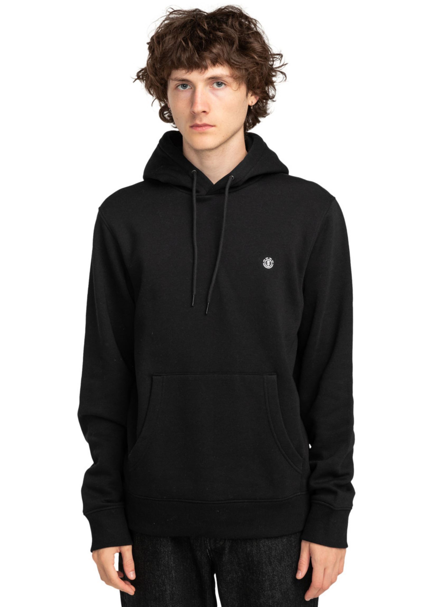 Sweats à capuche Icon Embroidery Po ELYFT00198 homme noir Element Sweats à capuche Icon Embroidery Po ELYFT00198 homme noir FLINT BLACK