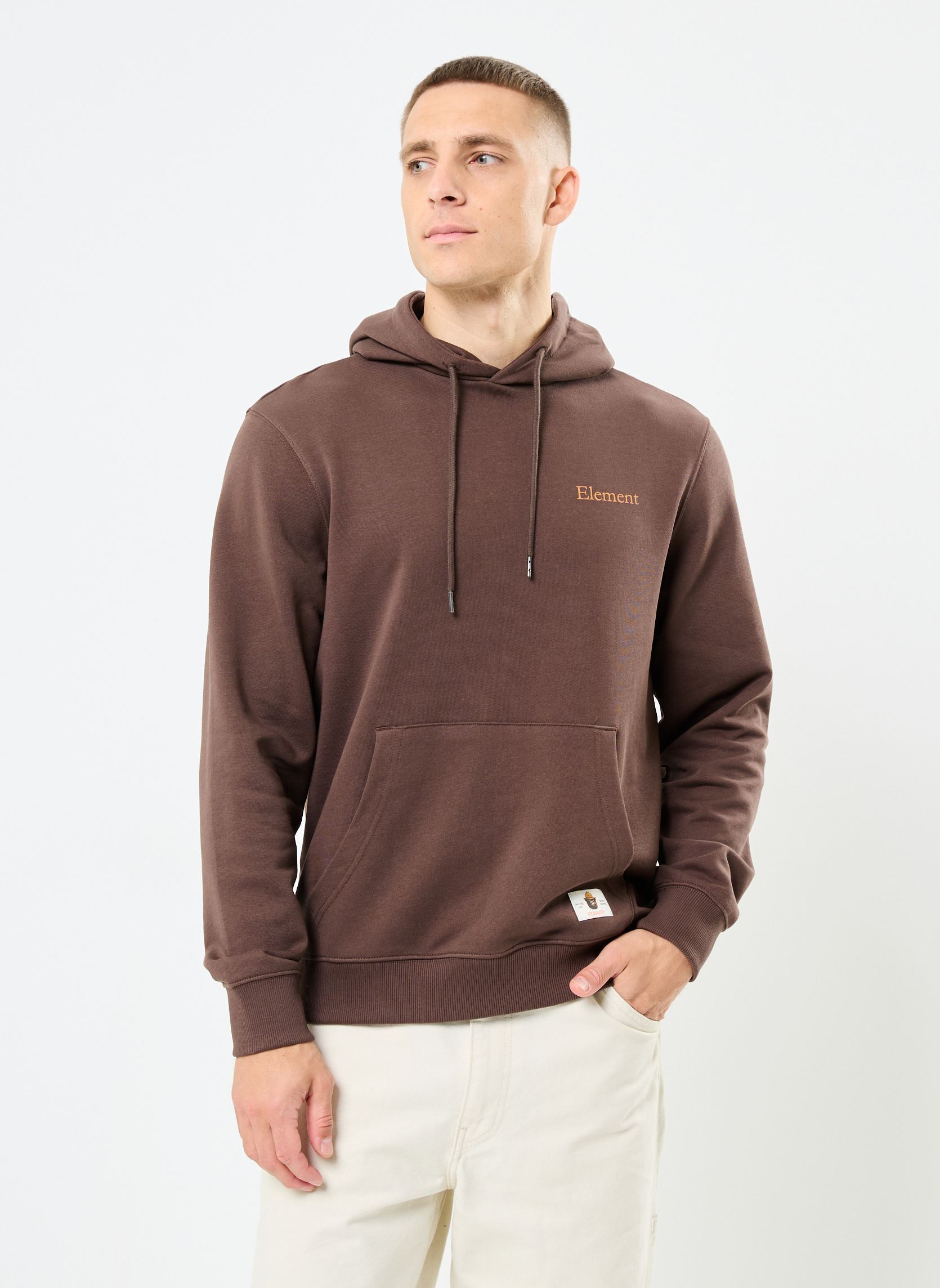 Sweats à capuche Sbxe Prevent Po ELYSF00262 homme marron Element Sweats à capuche Sbxe Prevent Po ELYSF00262 homme marron BRACKEN