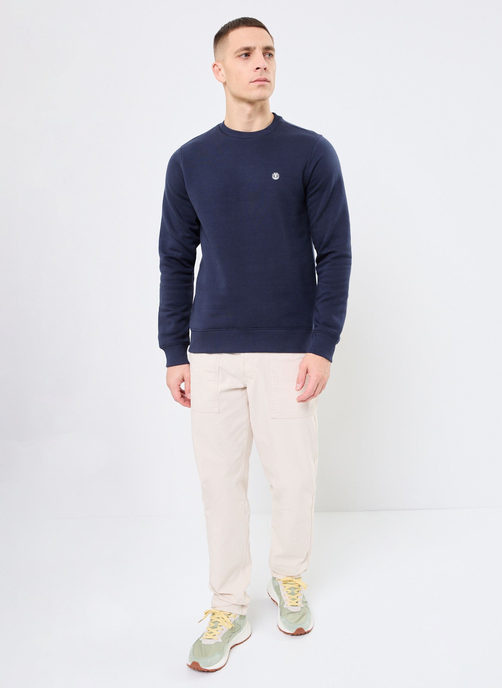 Sweats Icon Embroidery Cr ELYFT00197 homme bleu Element Sweats Icon Embroidery Cr ELYFT00197 homme bleu ECLIPSE NAVY