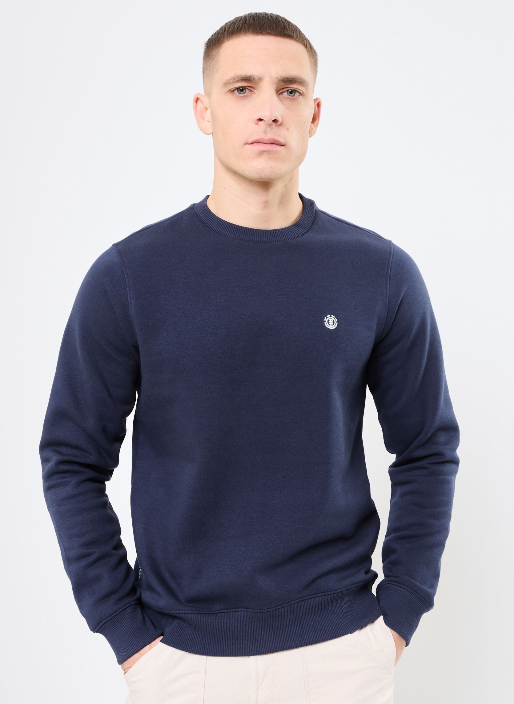 Sweats Icon Embroidery Cr ELYFT00197 homme bleu Element Sweats Icon Embroidery Cr ELYFT00197 homme bleu ECLIPSE NAVY