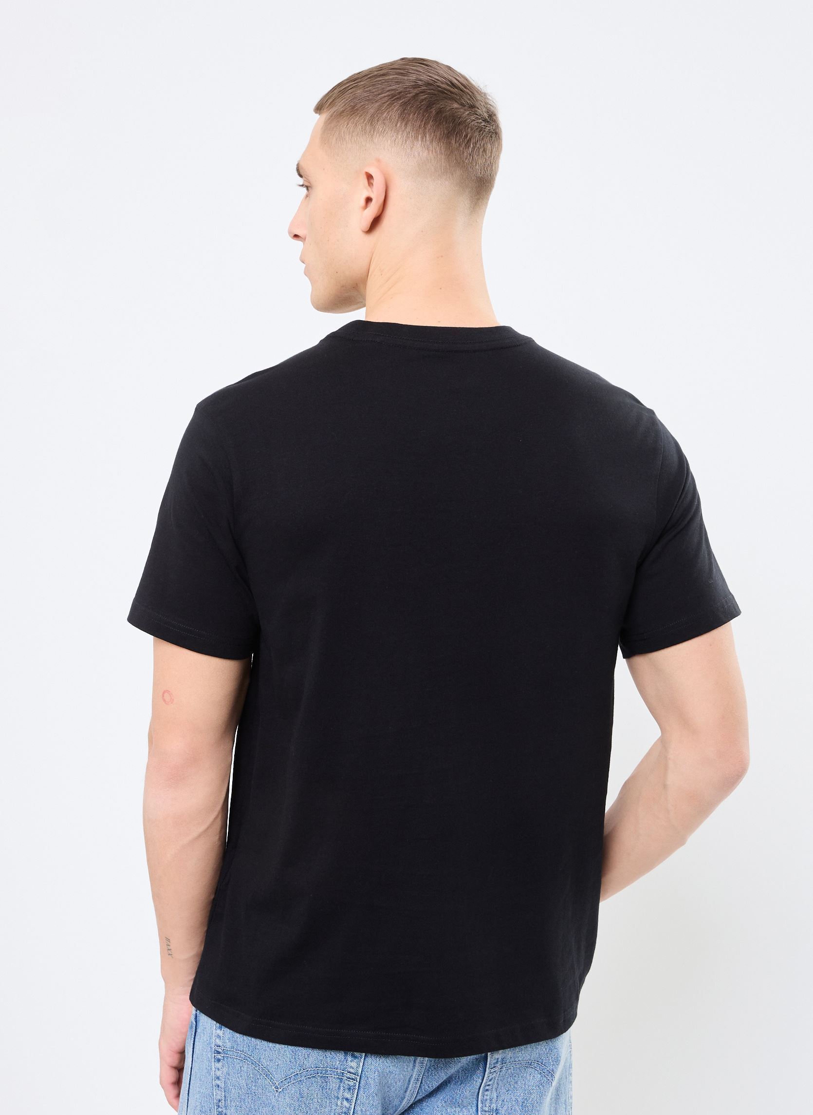 Tee-shirts manches courtes Icon Embroidery Ss ELYKT00168 homme noir Element Tee-shirts manches courtes Icon Embroidery Ss ELYKT00168 homme noir FLINT BLACK