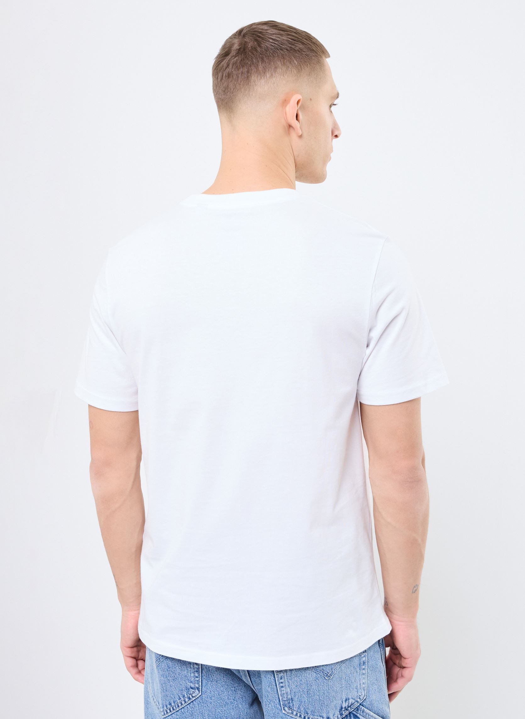 Tee-shirts manches courtes Icon Embroidery Ss ELYKT00168 homme blanc Element Tee-shirts manches courtes Icon Embroidery Ss ELYKT00168 homme blanc OPTIC WHITE