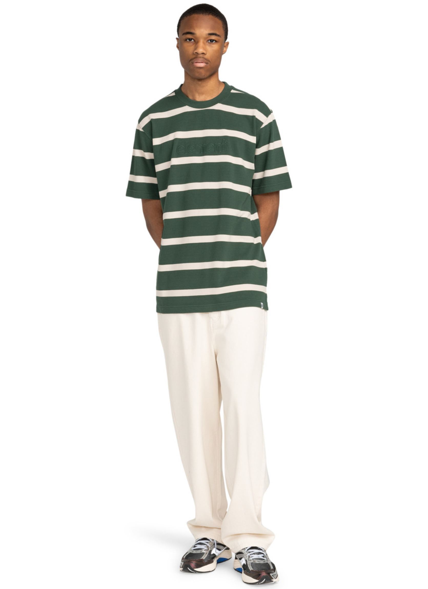 Camisetas de manga corta Yacht Club Ss ELYKT00181 hombre verde Element Camisetas de manga corta Yacht Club Ss ELYKT00181 hombre verde OAT MILK/JUNGLE GREEN