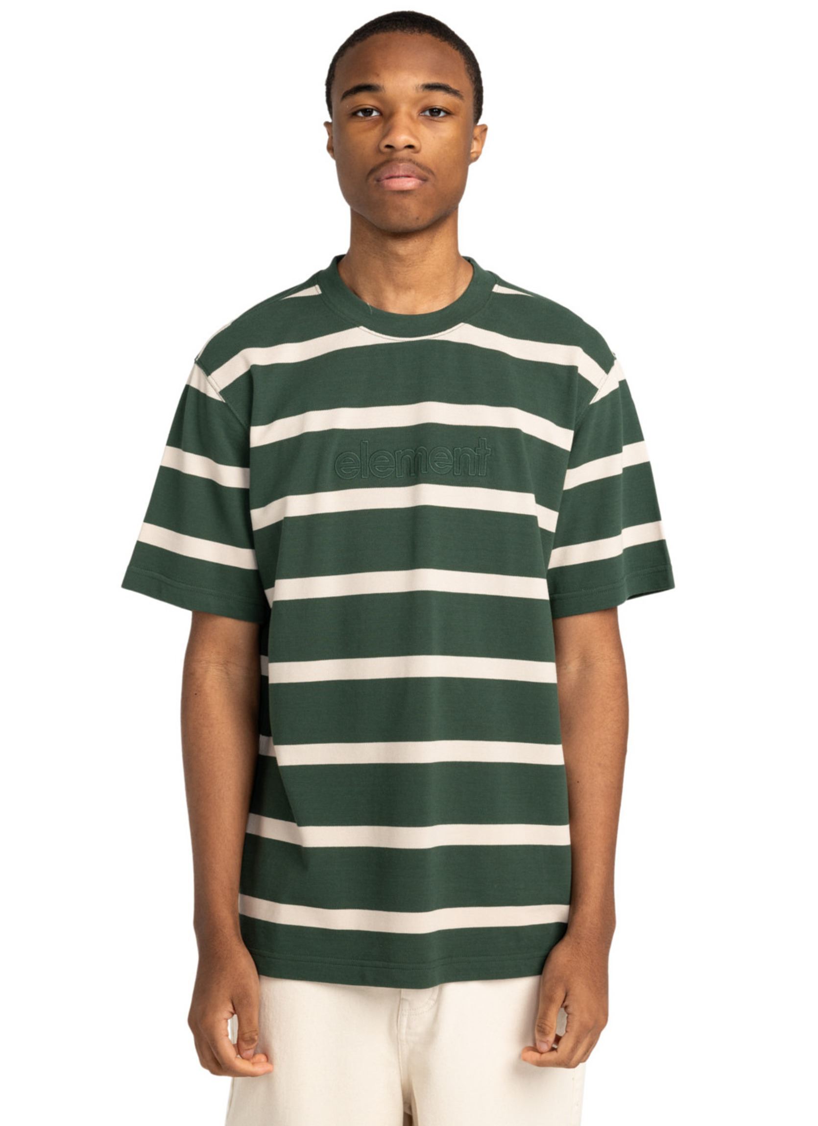 Camisetas de manga corta Yacht Club Ss ELYKT00181 hombre verde Element Camisetas de manga corta Yacht Club Ss ELYKT00181 hombre verde OAT MILK/JUNGLE GREEN