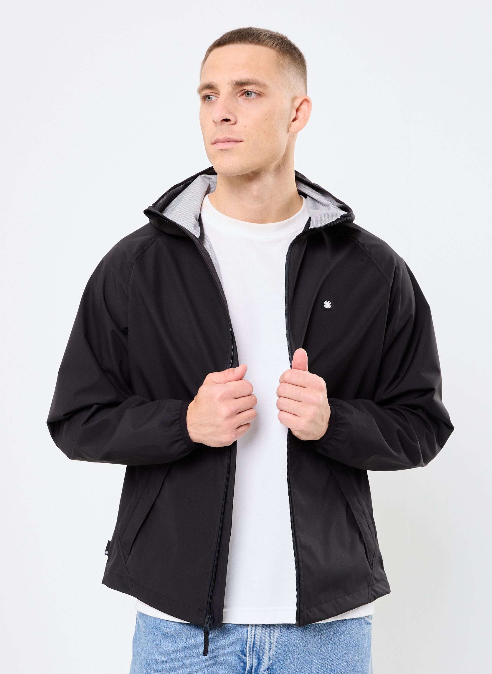 Bomberjacks Alder 2.0 Travel ELYJK00250 heren zwart Element Bomberjacks Alder 2.0 Travel ELYJK00250 heren zwart FLINT BLACK