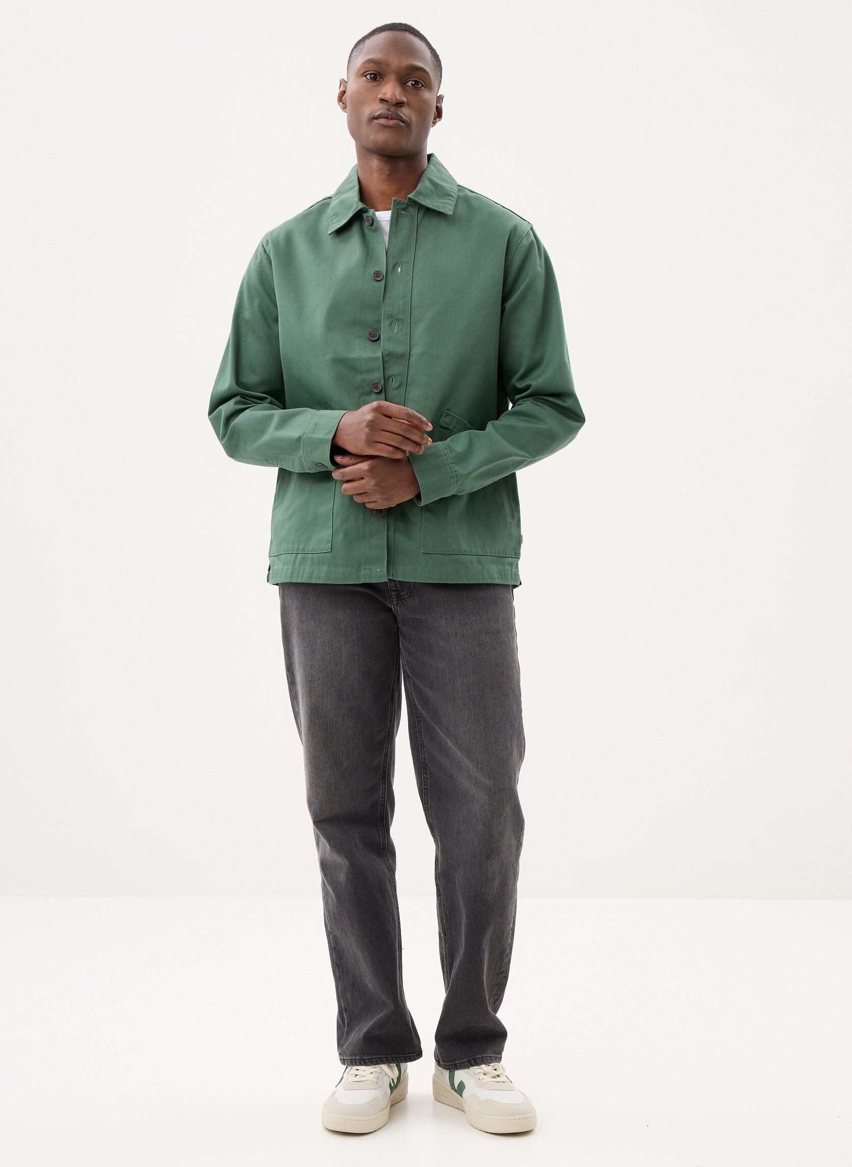 Hemden SDOSSIE OVERSHIRT herren grün SOLID Hemden SDOSSIE OVERSHIRT herren grün CILANTRO