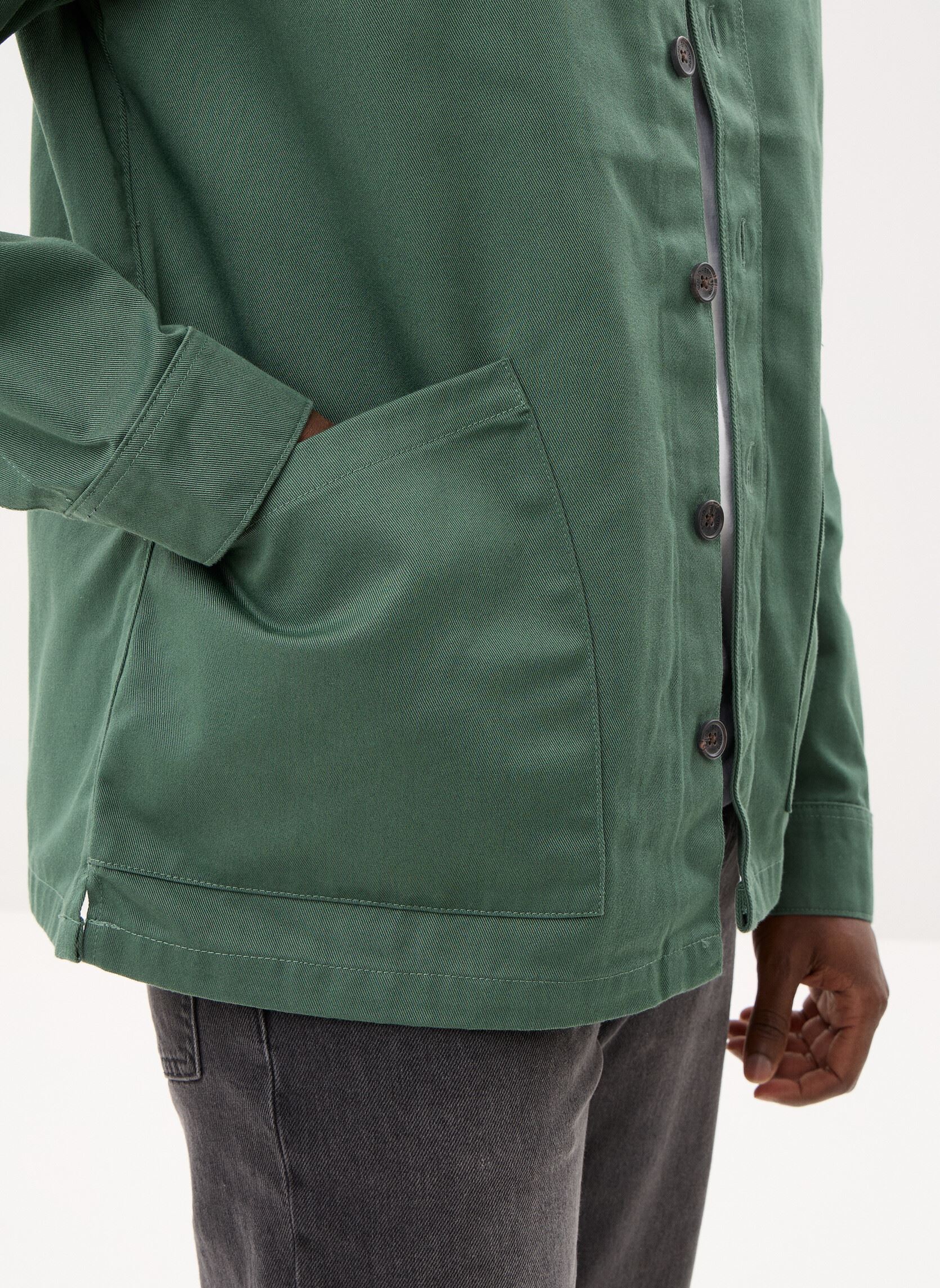 Hemden SDOSSIE OVERSHIRT herren grün SOLID Hemden SDOSSIE OVERSHIRT herren grün CILANTRO