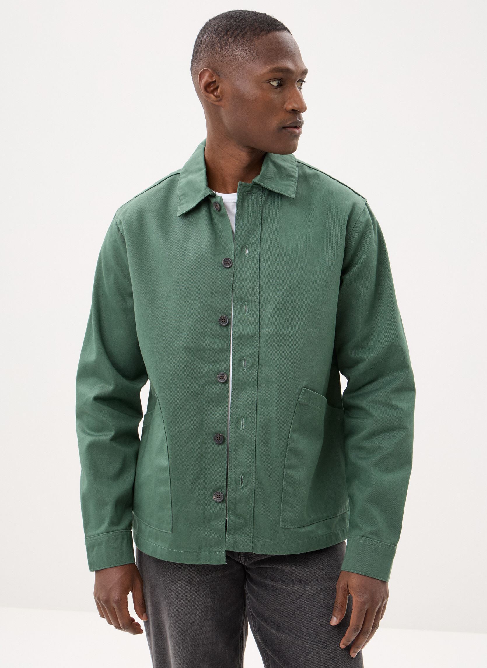 Hemden SDOSSIE OVERSHIRT herren grün SOLID Hemden SDOSSIE OVERSHIRT herren grün CILANTRO