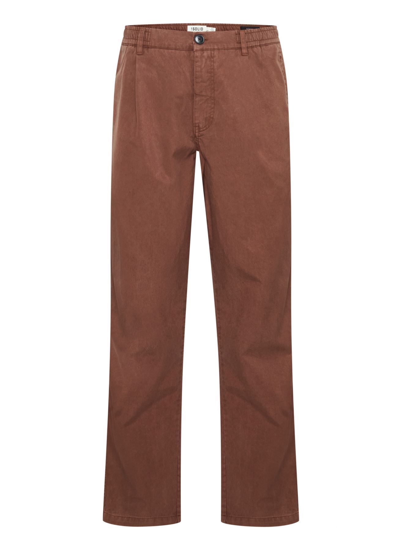 Pantalons droits SDMOOSE LIAM ELAS. homme marron SOLID Pantalons droits SDMOOSE LIAM ELAS. homme marron ACORN