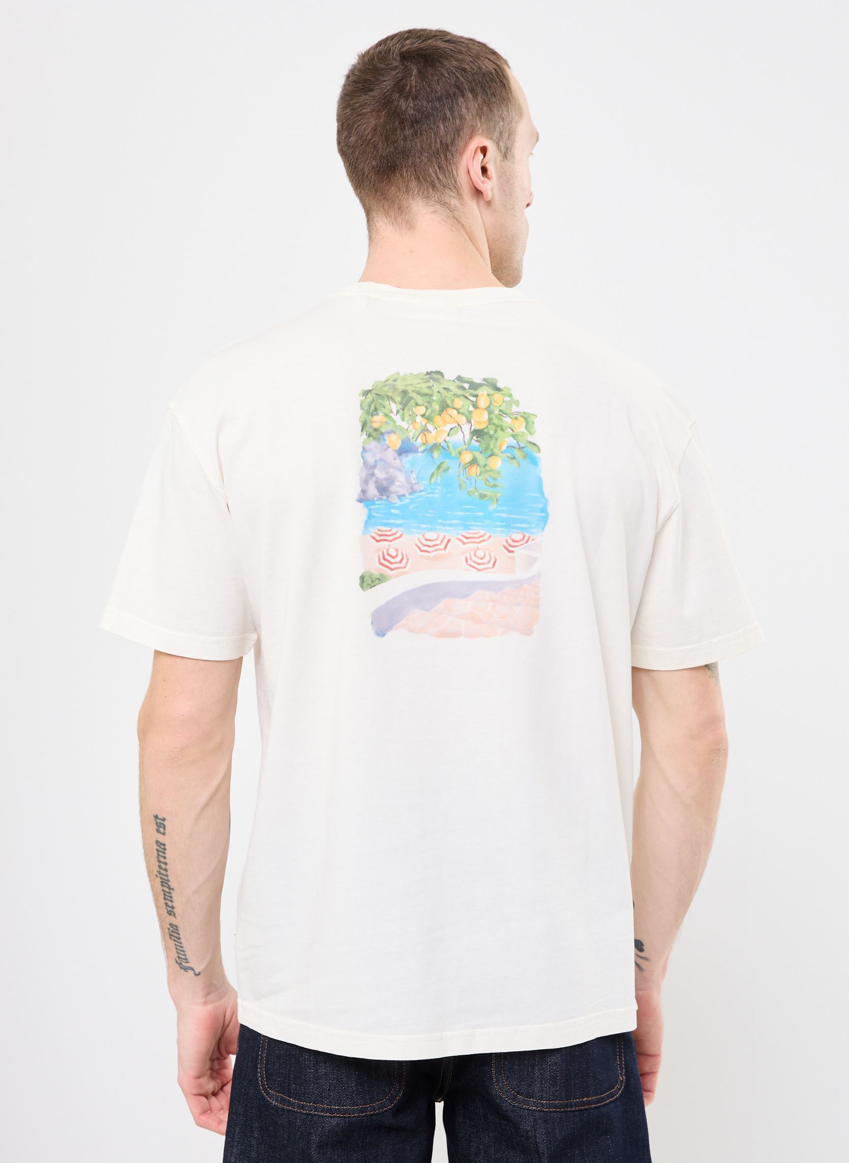 Tee-shirts manches courtes SDOBERON homme blanc SOLID Tee-shirts manches courtes SDOBERON homme blanc OFF WHITE