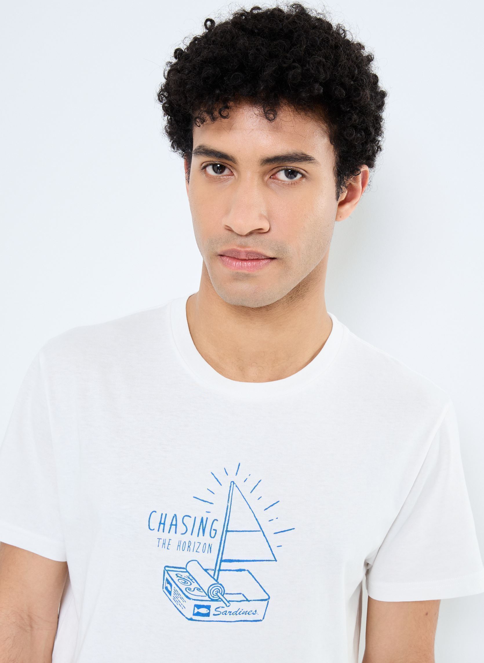Tee-shirts manches courtes SDODELL homme blanc SOLID Tee-shirts manches courtes SDODELL homme blanc OFF WHITE