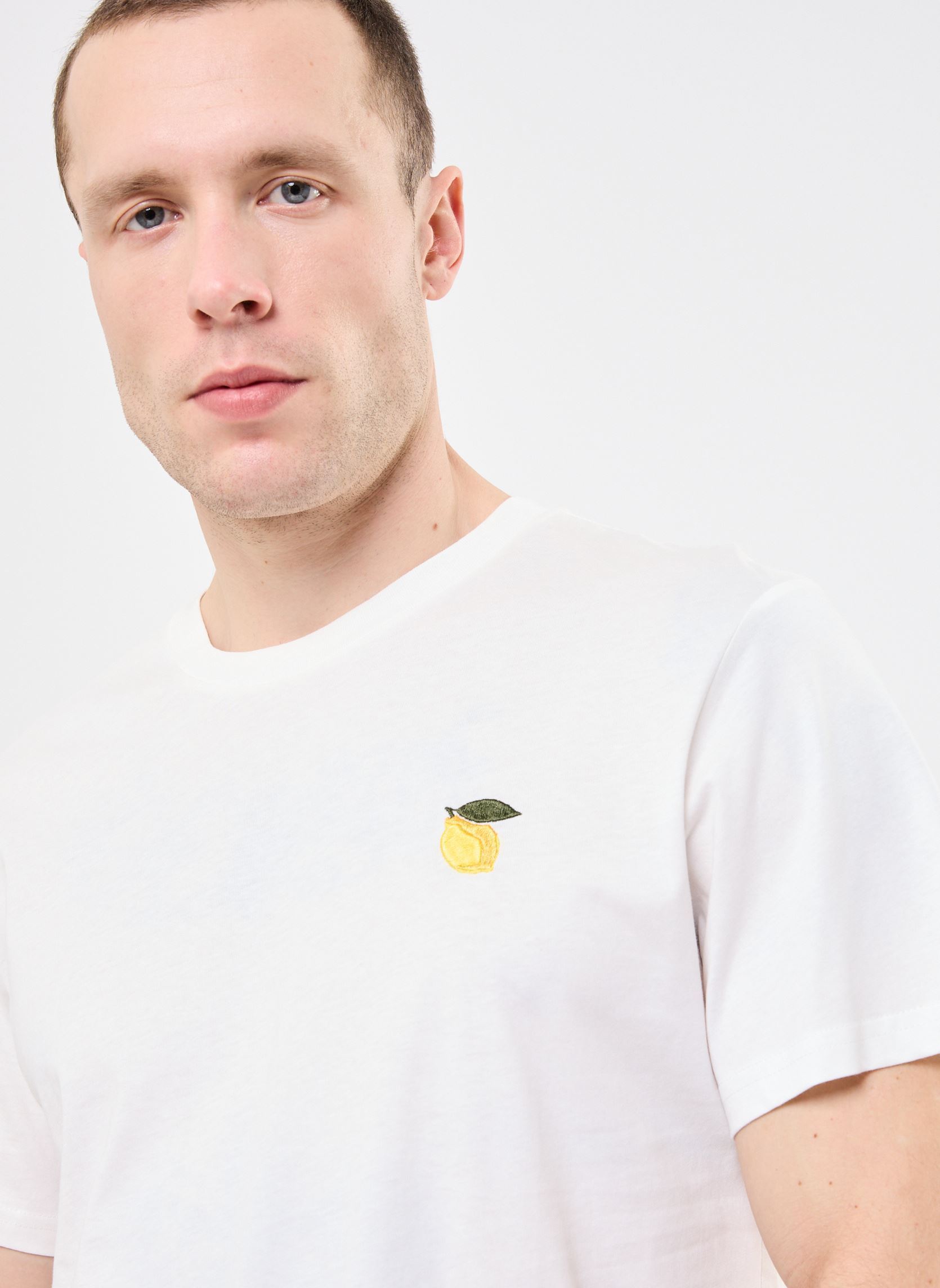 Tee-shirts manches courtes SDOWENS homme blanc SOLID Tee-shirts manches courtes SDOWENS homme blanc OFF WHITE