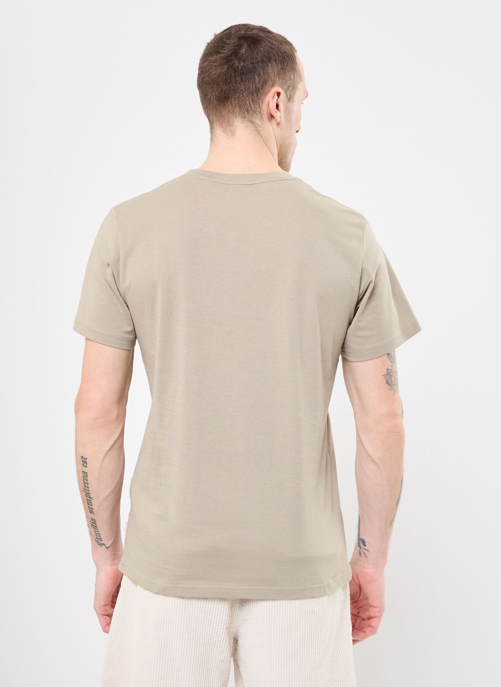 Kurzarm-T-Shirts SDOWENS herren braun SOLID Kurzarm-T-Shirts SDOWENS herren braun LAUREL OAK