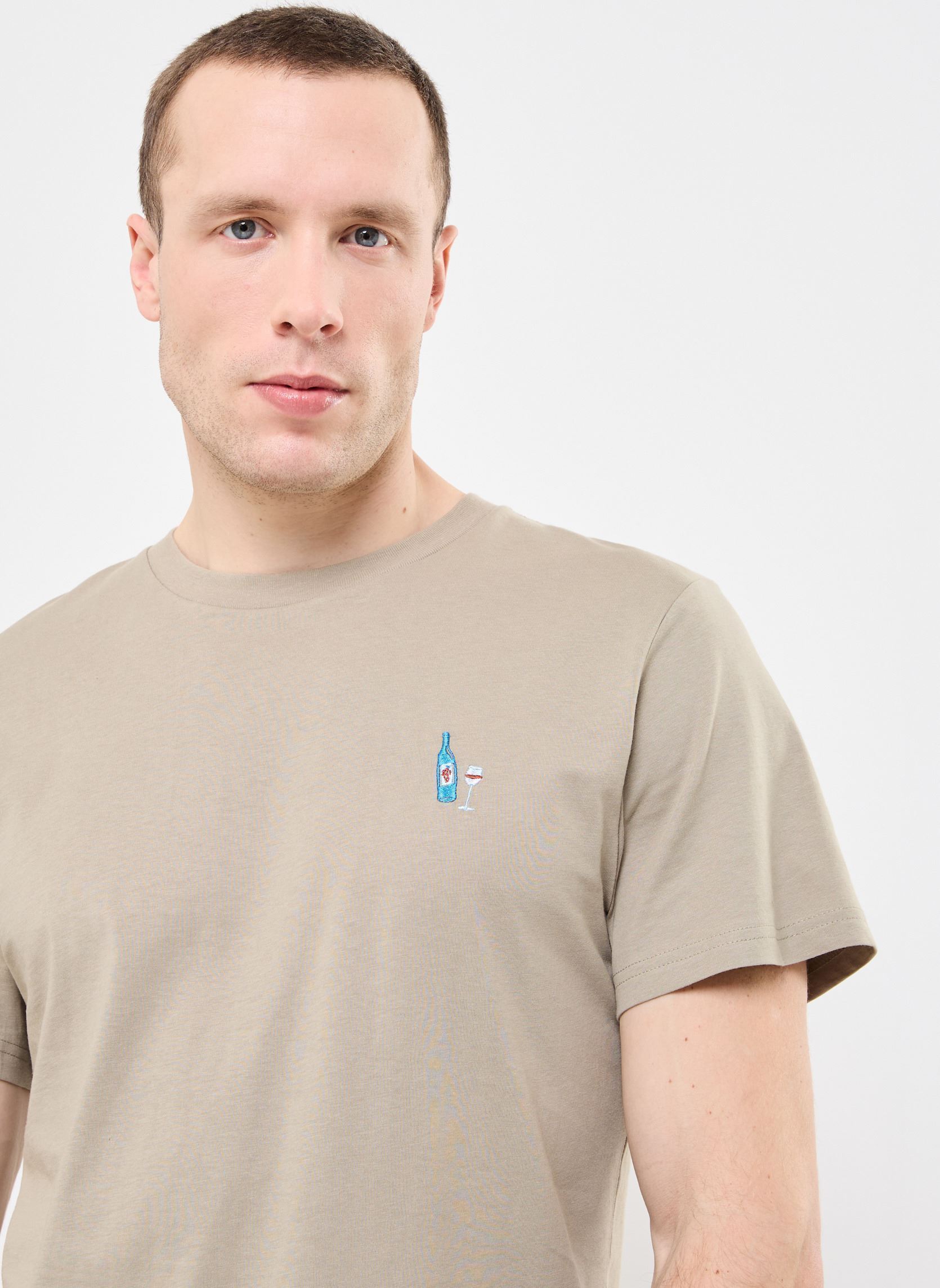 Kurzarm-T-Shirts SDOWENS herren braun SOLID Kurzarm-T-Shirts SDOWENS herren braun LAUREL OAK