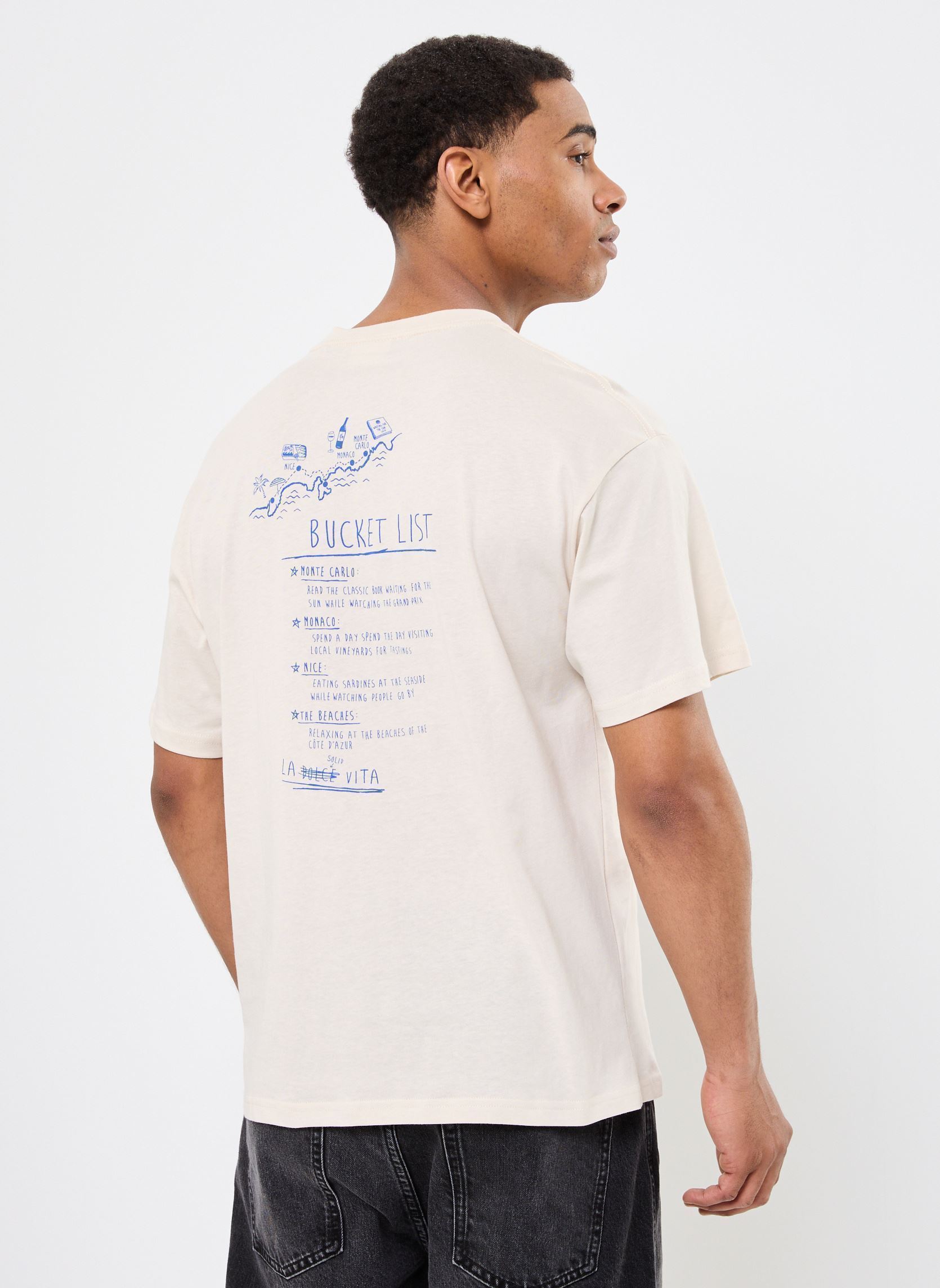 T-Shirts SDORRICK herren beige SOLID T-Shirts SDORRICK herren beige OATMEAL