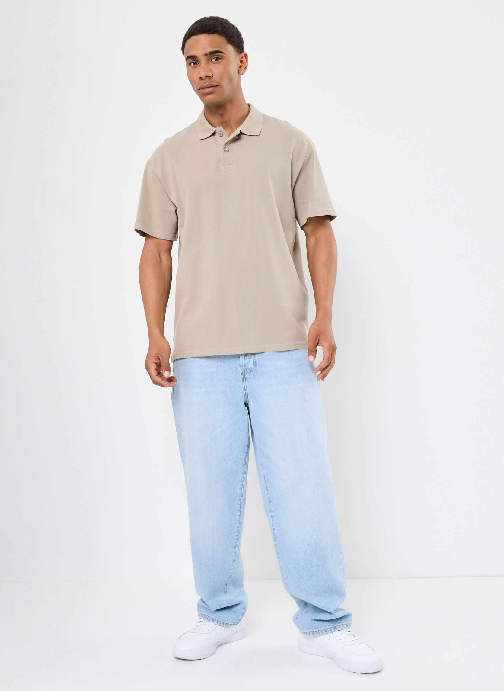 Polos manches courtes SDOLEXI homme marron SOLID Polos manches courtes SDOLEXI homme marron LAUREL OAK
