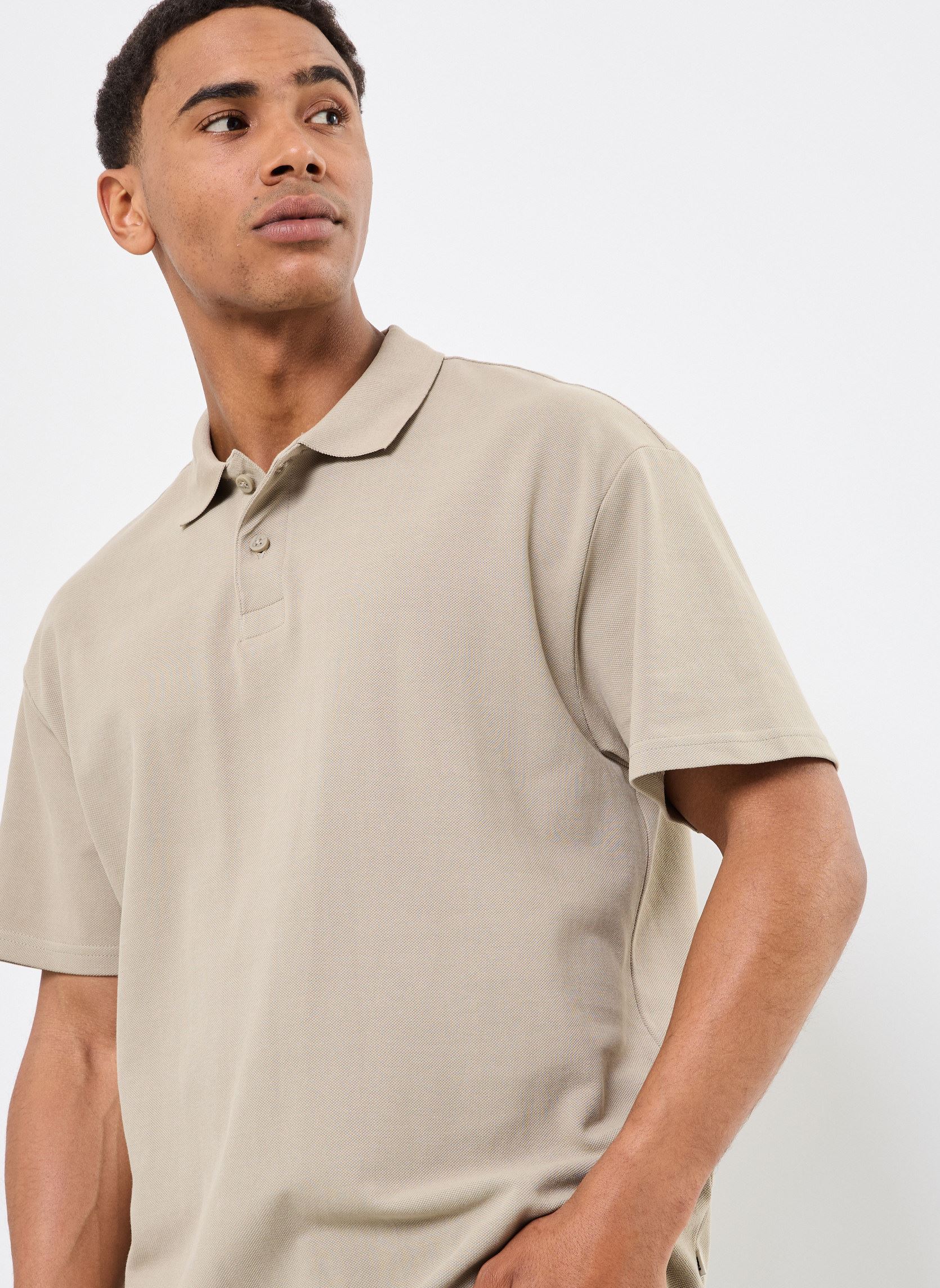 Polos manches courtes SDOLEXI homme marron SOLID Polos manches courtes SDOLEXI homme marron LAUREL OAK