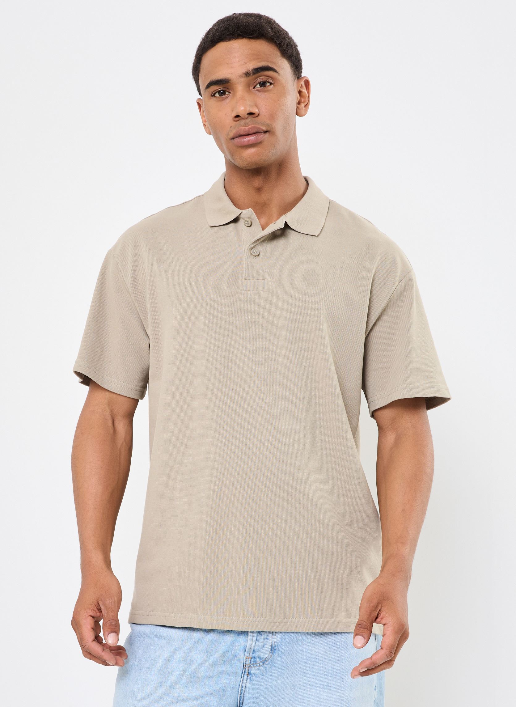 Polos manches courtes SDOLEXI homme marron SOLID Polos manches courtes SDOLEXI homme marron LAUREL OAK