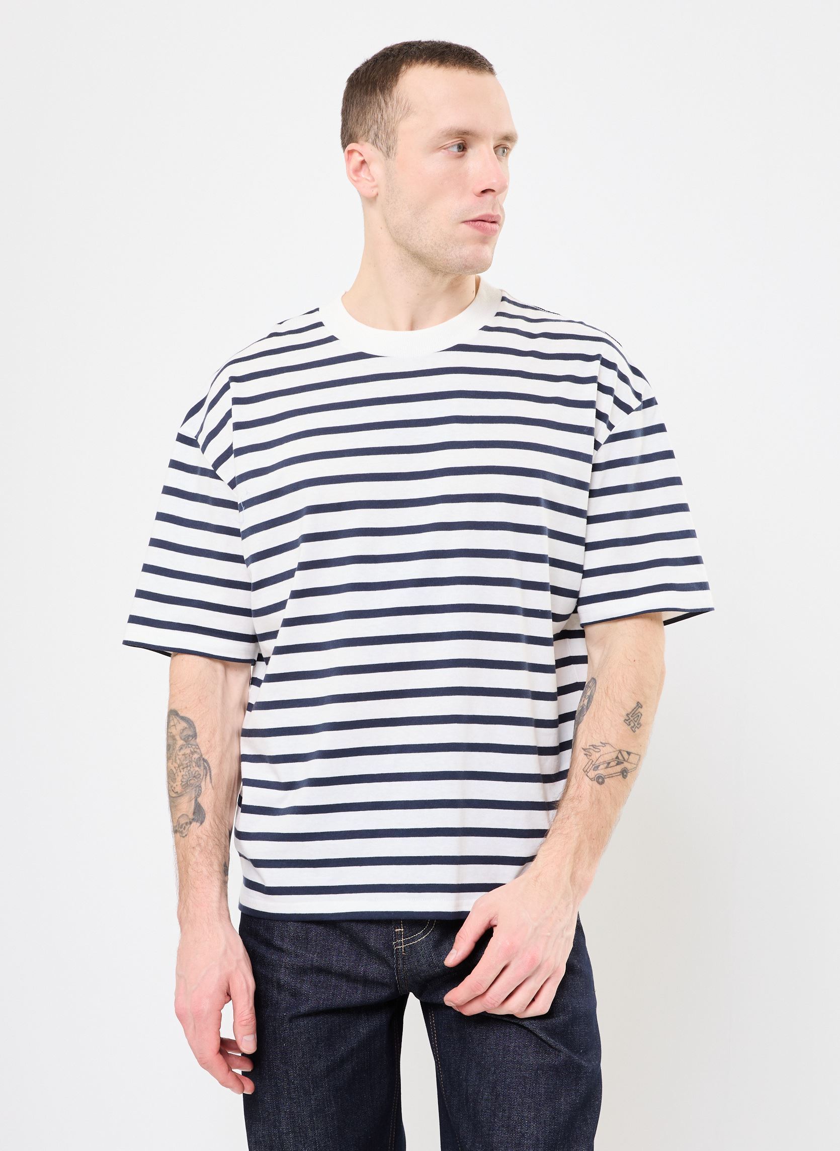 T-shirts SDOLEK heren blauw SOLID T-shirts SDOLEK heren blauw INSIGNIA BLUE