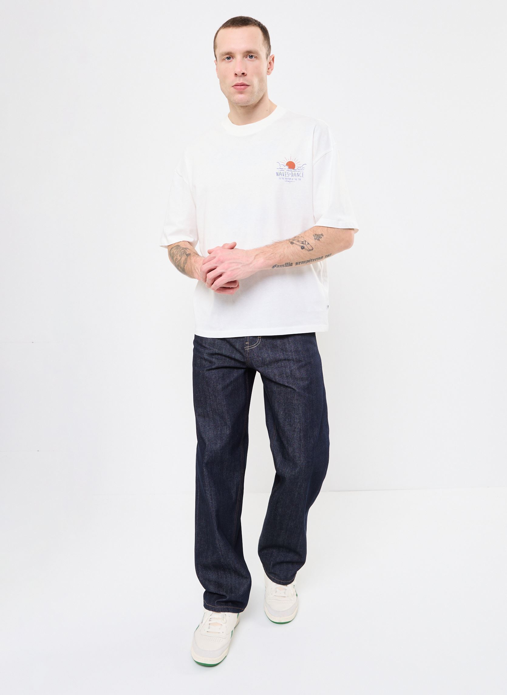 Tee-shirts manches courtes SDOSRICK homme blanc SOLID Tee-shirts manches courtes SDOSRICK homme blanc OFF WHITE