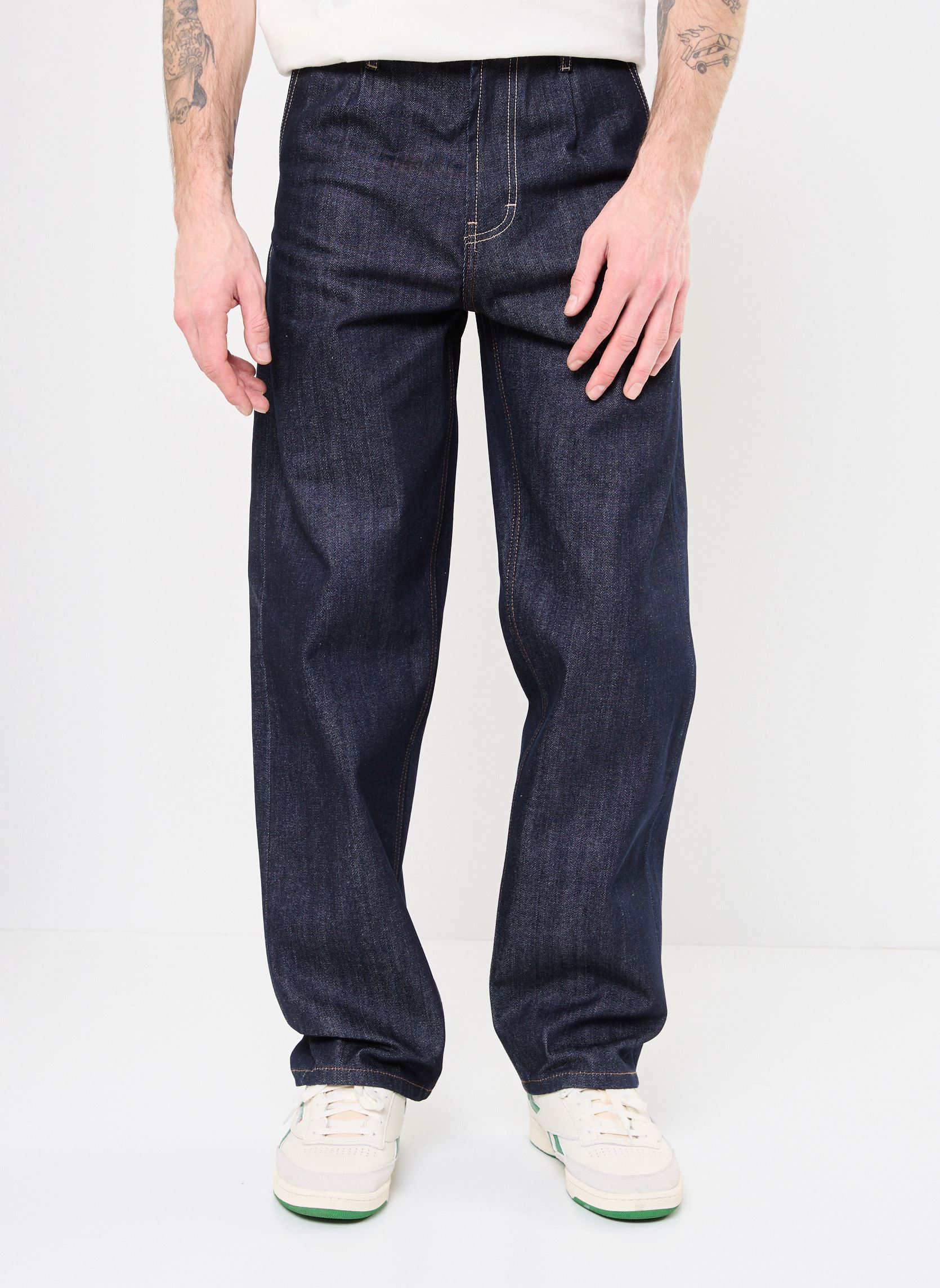 Straight Fit Jeans SDMASON PLEAT herren blau SOLID Straight Fit Jeans SDMASON PLEAT herren blau RINSE WASH