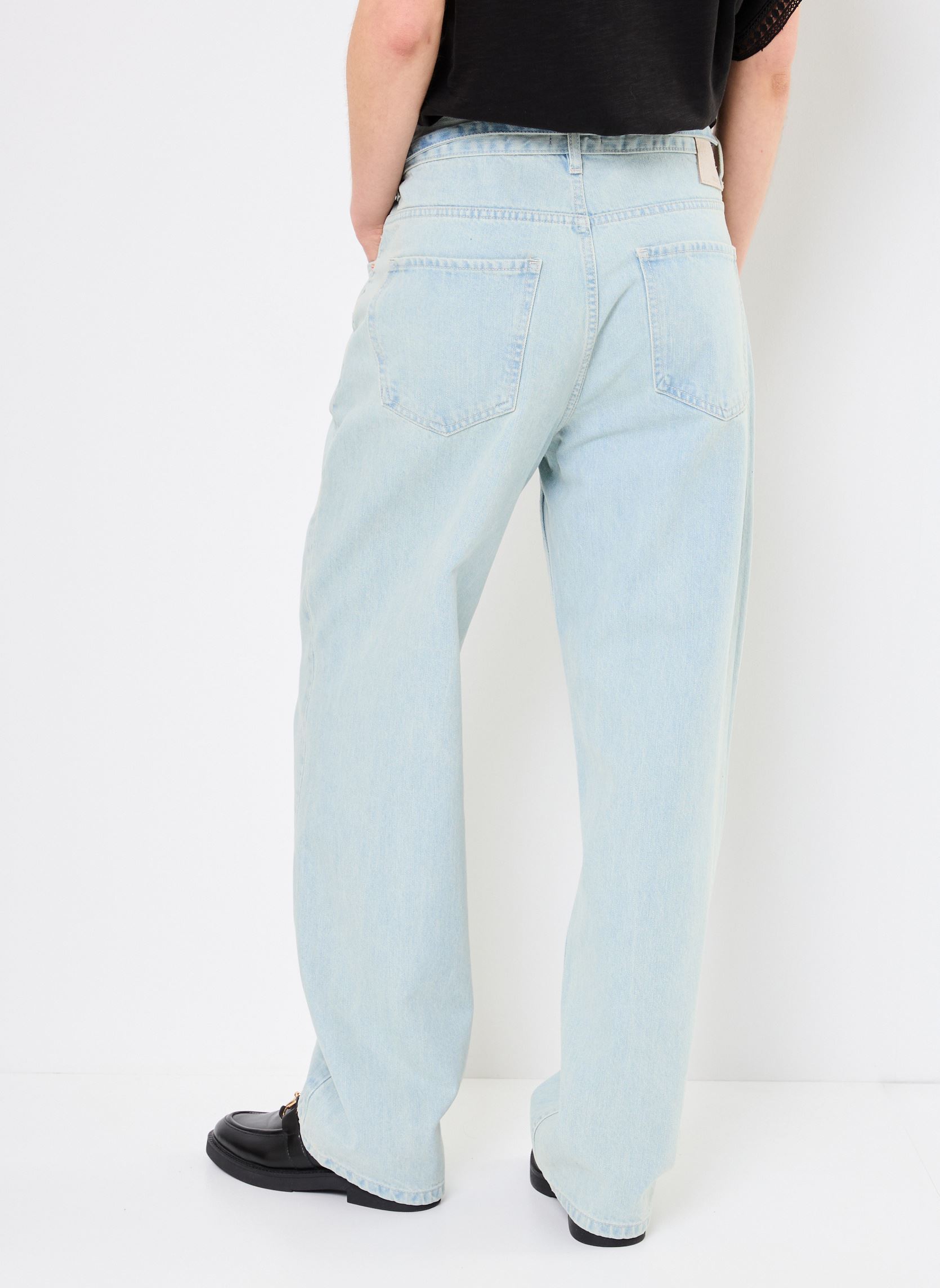 Jeans droit SDTOMMY BELT homme bleu SOLID Jeans droit SDTOMMY BELT homme bleu LIGHT VINTAGE BLUE DENIM