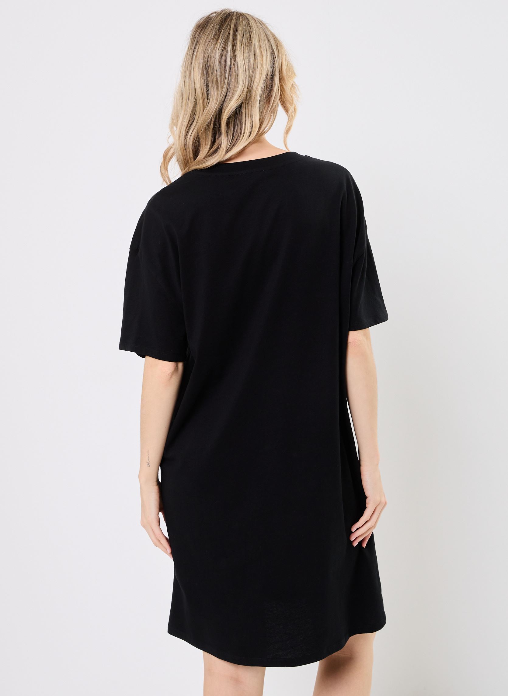 Jurken RAVINTSA dames zwart MADE BY Jurken RAVINTSA dames zwart JET BLACK