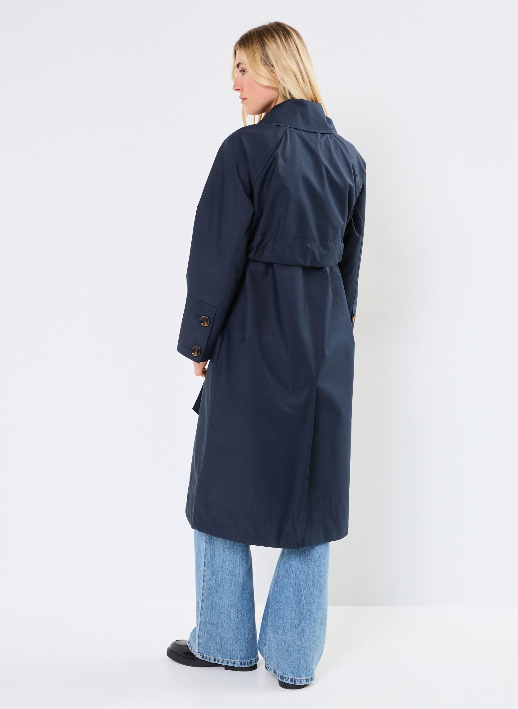 Trenchcoats BEATRIX SHOWERPROOF TRENCH damen blau Barbour Trenchcoats BEATRIX SHOWERPROOF TRENCH damen blau NAVY/SKY DRESS TARTAN