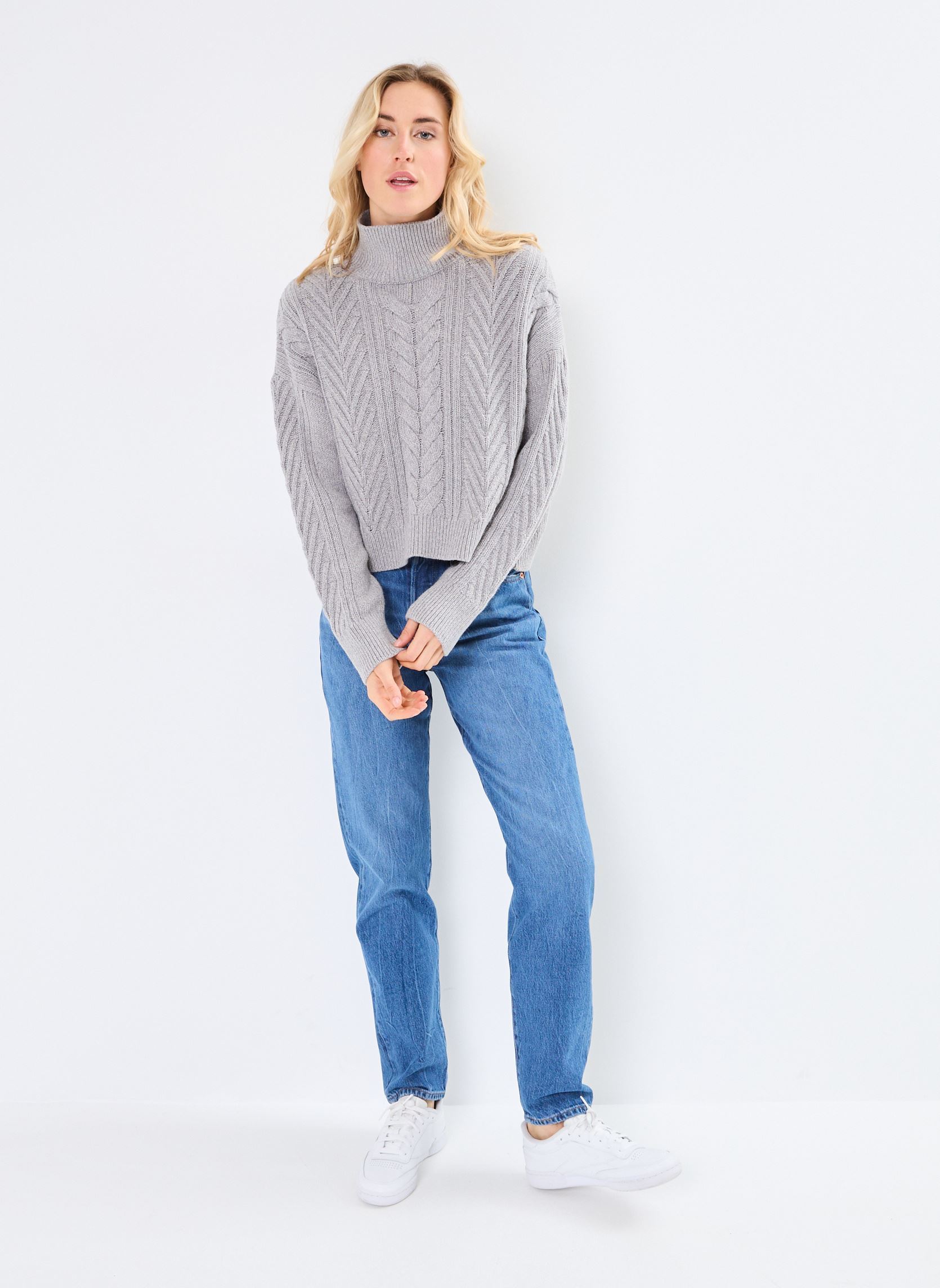 Pullover BEATRIX KNITTED JUMPER damen grau Barbour Pullover BEATRIX KNITTED JUMPER damen grau GREY MARL