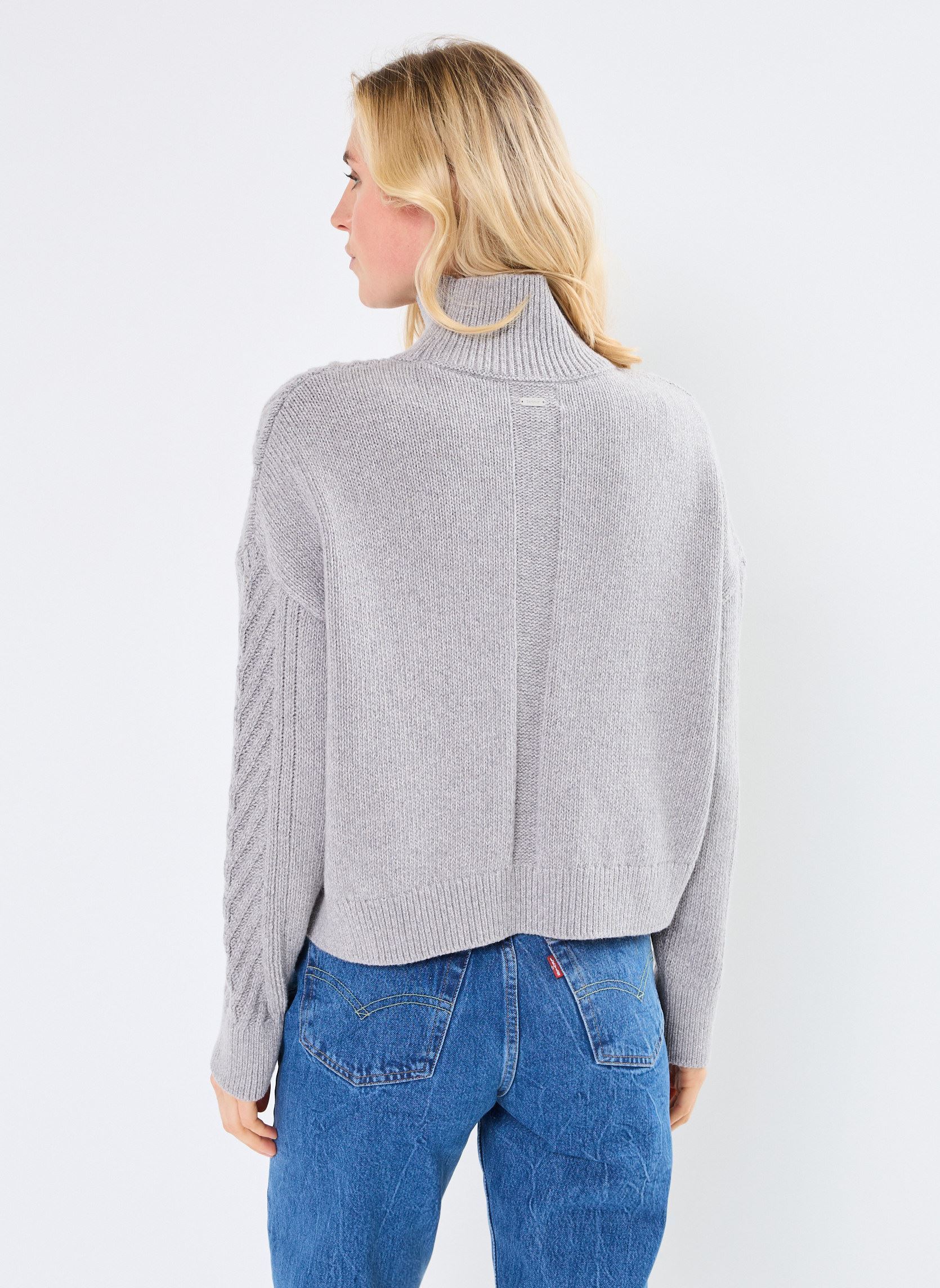 Pullover BEATRIX KNITTED JUMPER damen grau Barbour Pullover BEATRIX KNITTED JUMPER damen grau GREY MARL