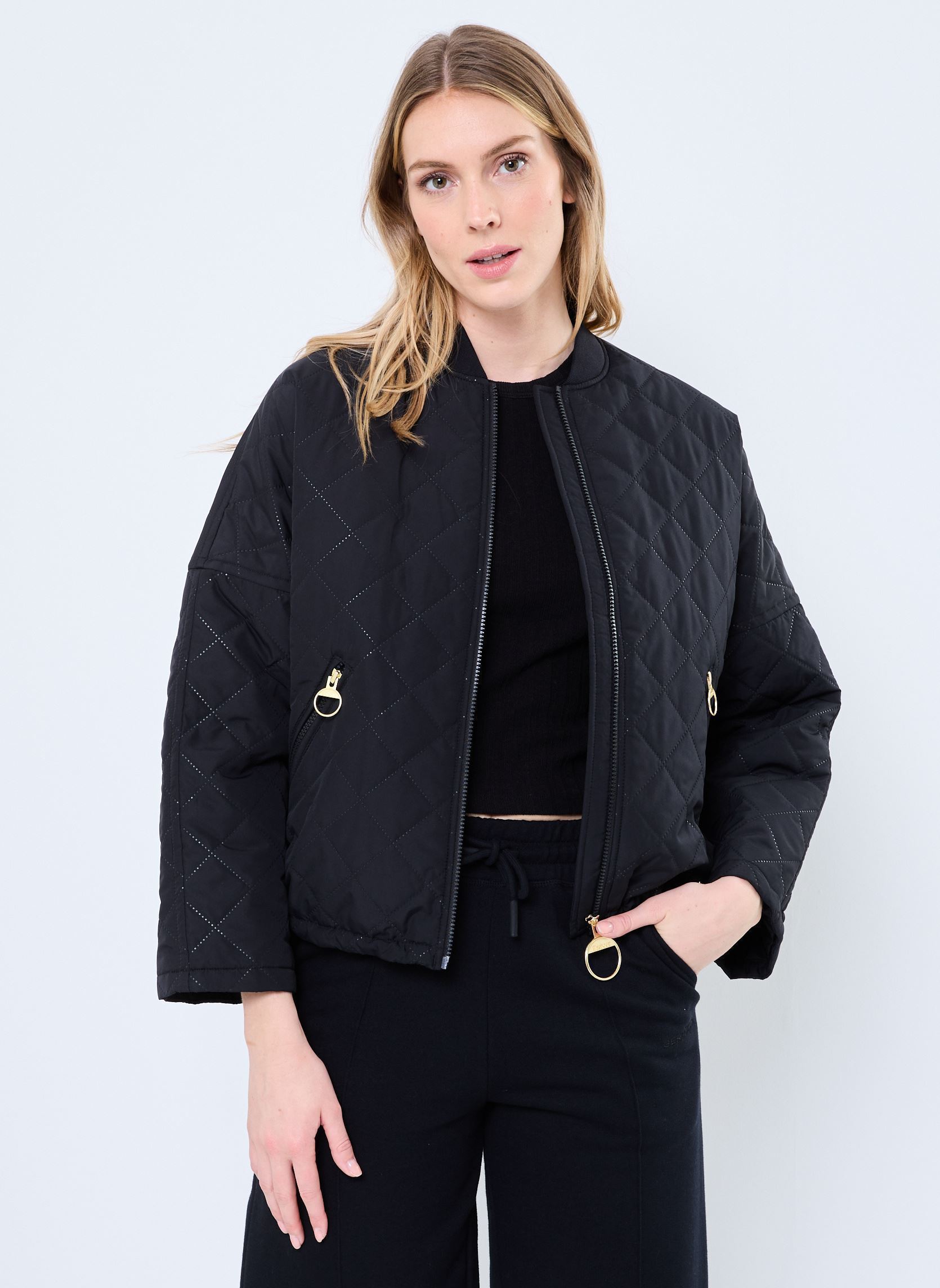 Parkas EMLYN QUILT mujer negro Barbour Parkas EMLYN QUILT mujer negro BLACK/ANCIENT
