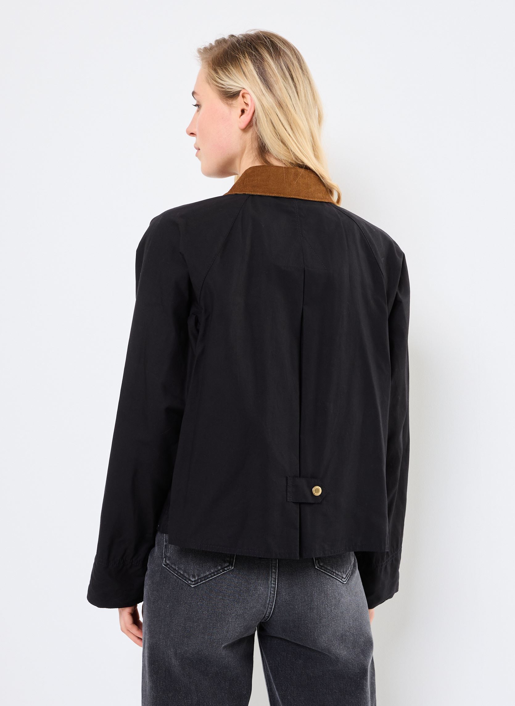 Parkas CATLIN SHOWERPROOF JACKET damen schwarz Barbour Parkas CATLIN SHOWERPROOF JACKET damen schwarz BLACK/ANCIENT
