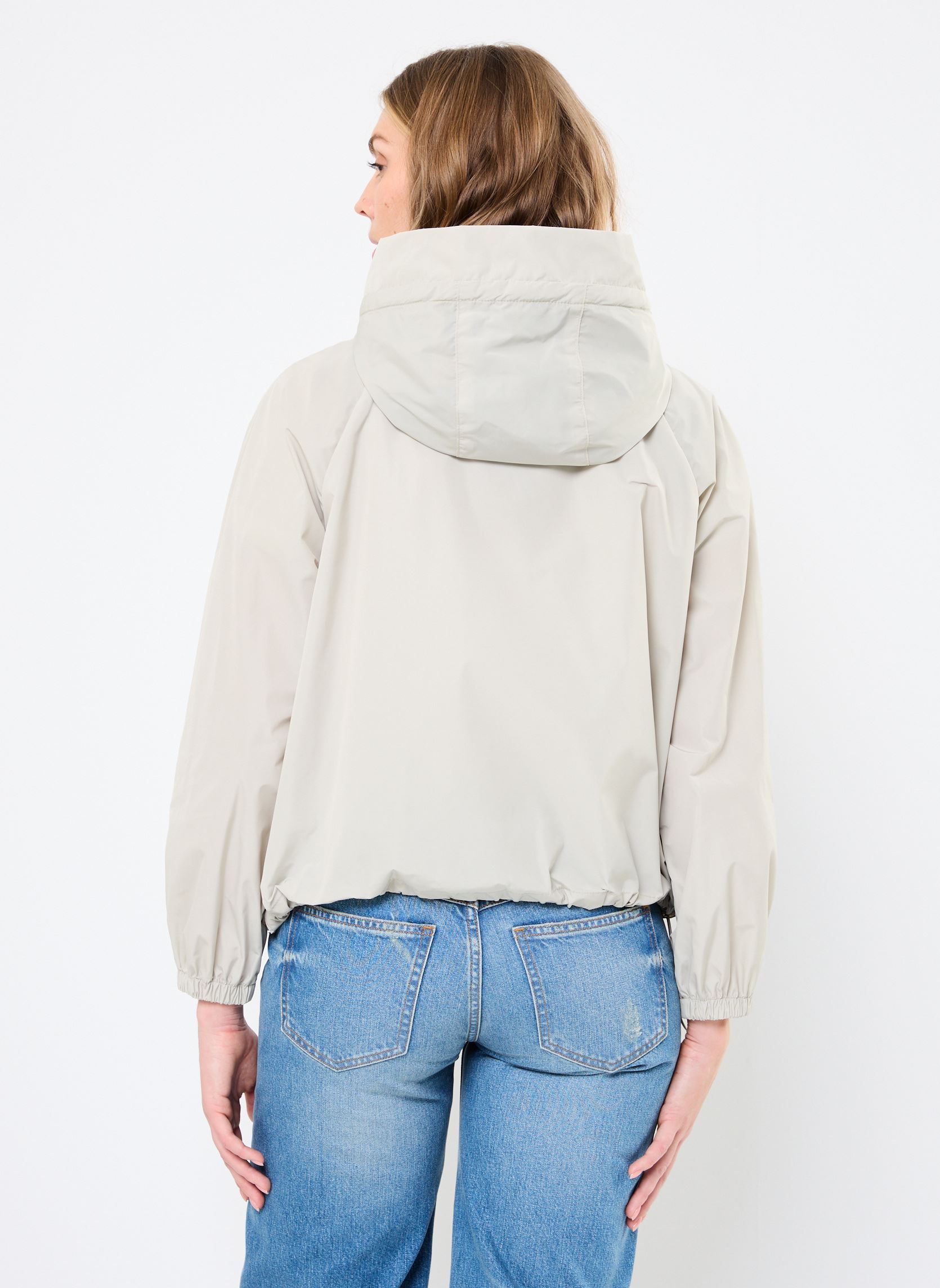 Parkas MAE SHOWERPROOF JACKET damen beige Barbour Parkas MAE SHOWERPROOF JACKET damen beige STONE/ANCIENT TARTAN