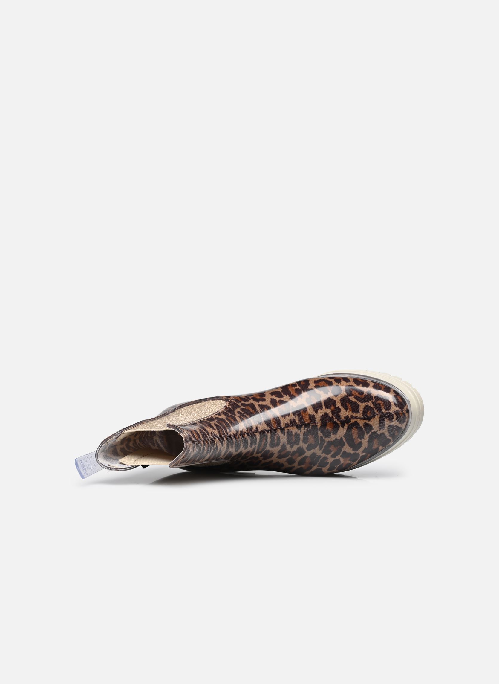 Bottes de pluie JALEO femme beige Méduse Bottes de pluie JALEO femme beige LEOPARD/CREME