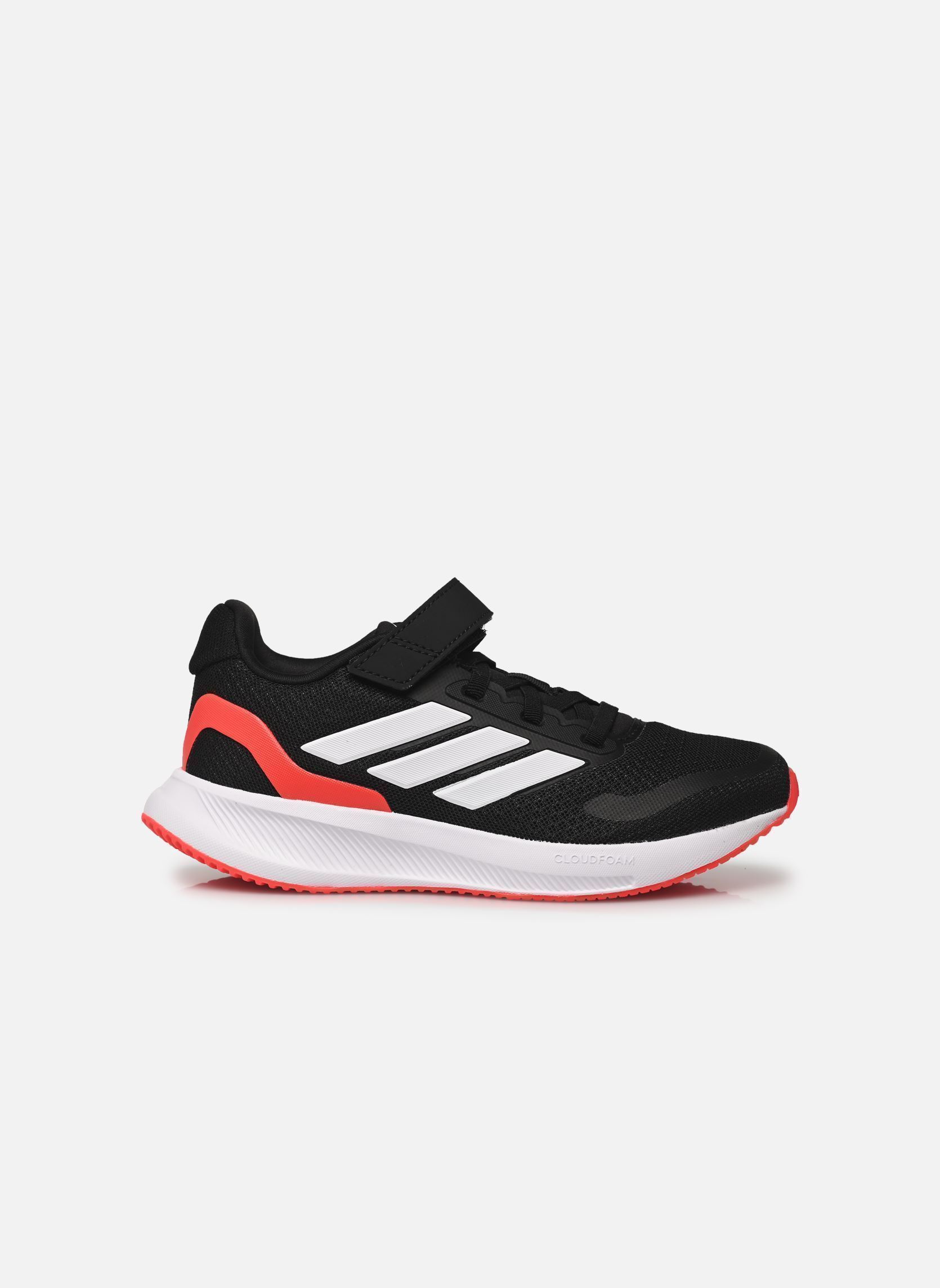 Zapatillas Runfalcon 5 El C negro adidas sportswear Zapatillas Runfalcon 5 El C negro CBLACK/FTWWHT/LUCRED