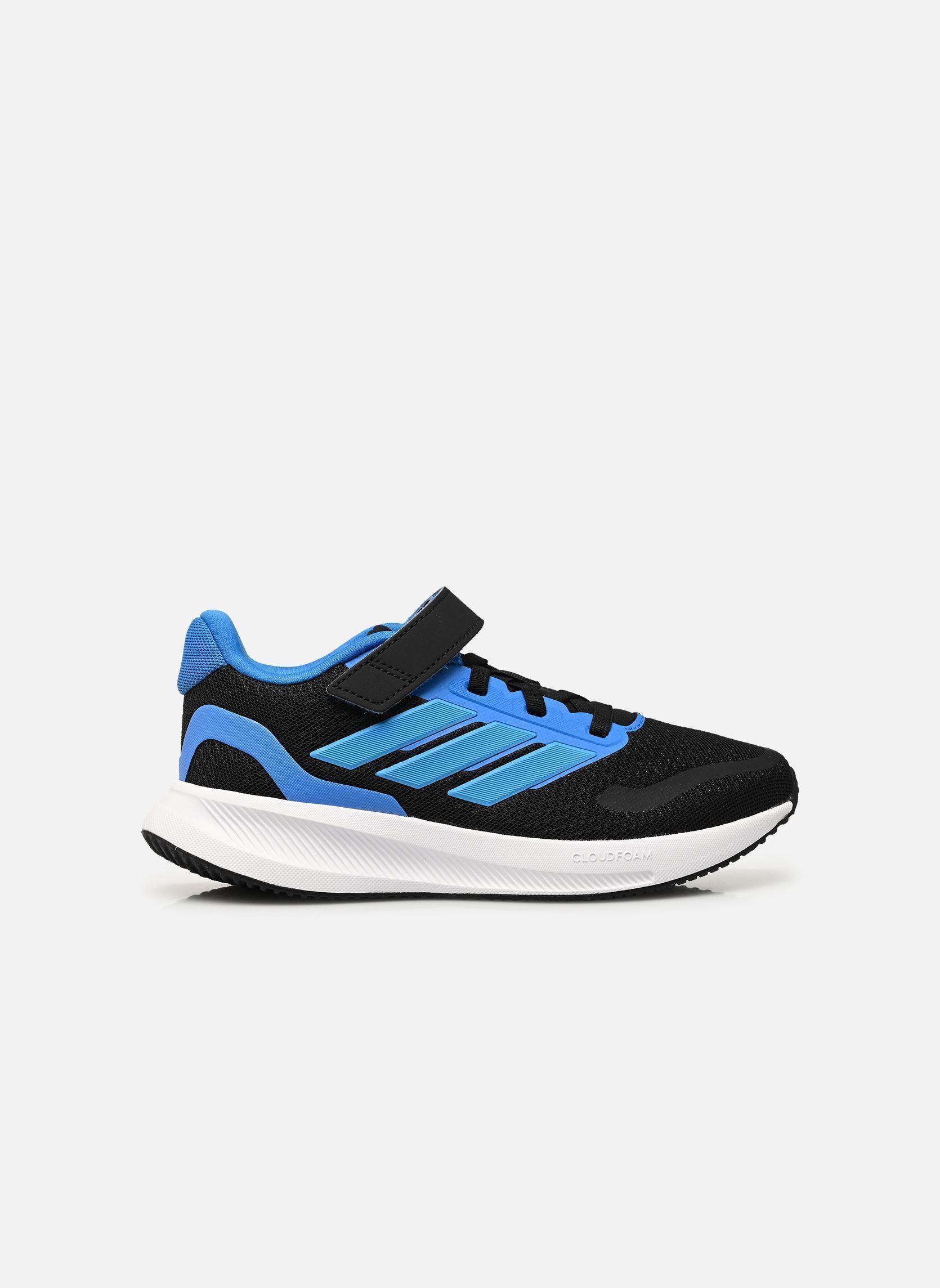 Baskets Runfalcon 5 El C garçon noir adidas sportswear Baskets Runfalcon 5 El C garçon noir CBLACK/LUAQ/LURABL