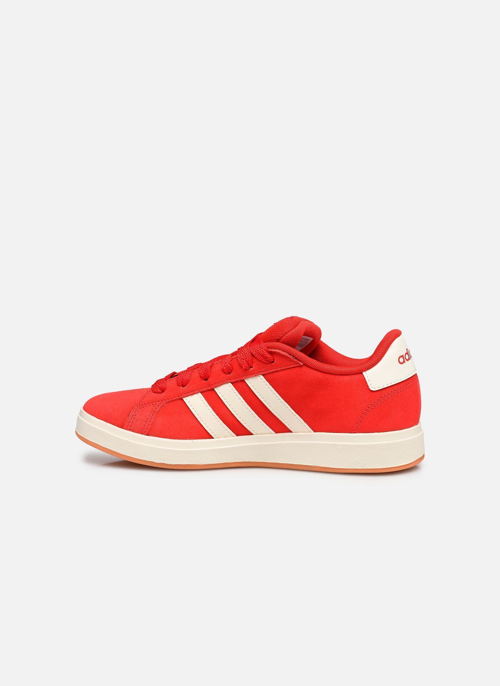 Baskets GRAND COURT 00s K fille rouge adidas sportswear Baskets GRAND COURT 00s K fille rouge BETTER SCARLET