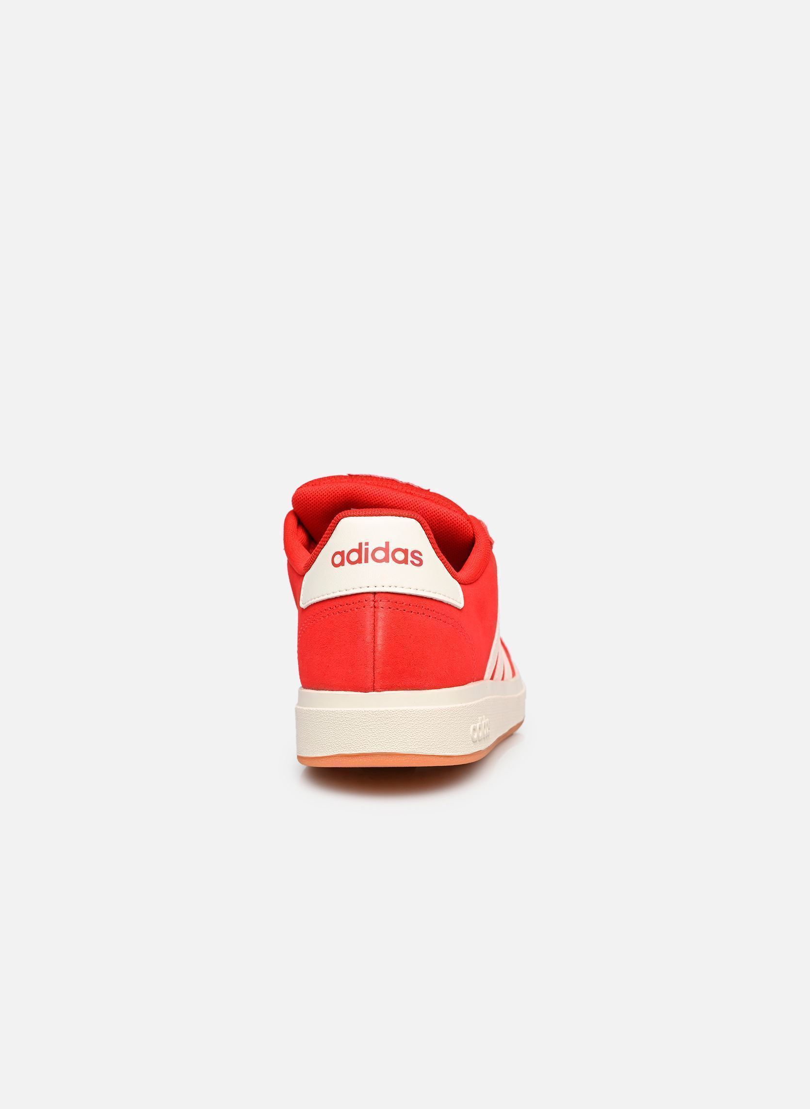 Baskets GRAND COURT 00s K fille rouge adidas sportswear Baskets GRAND COURT 00s K fille rouge BETTER SCARLET