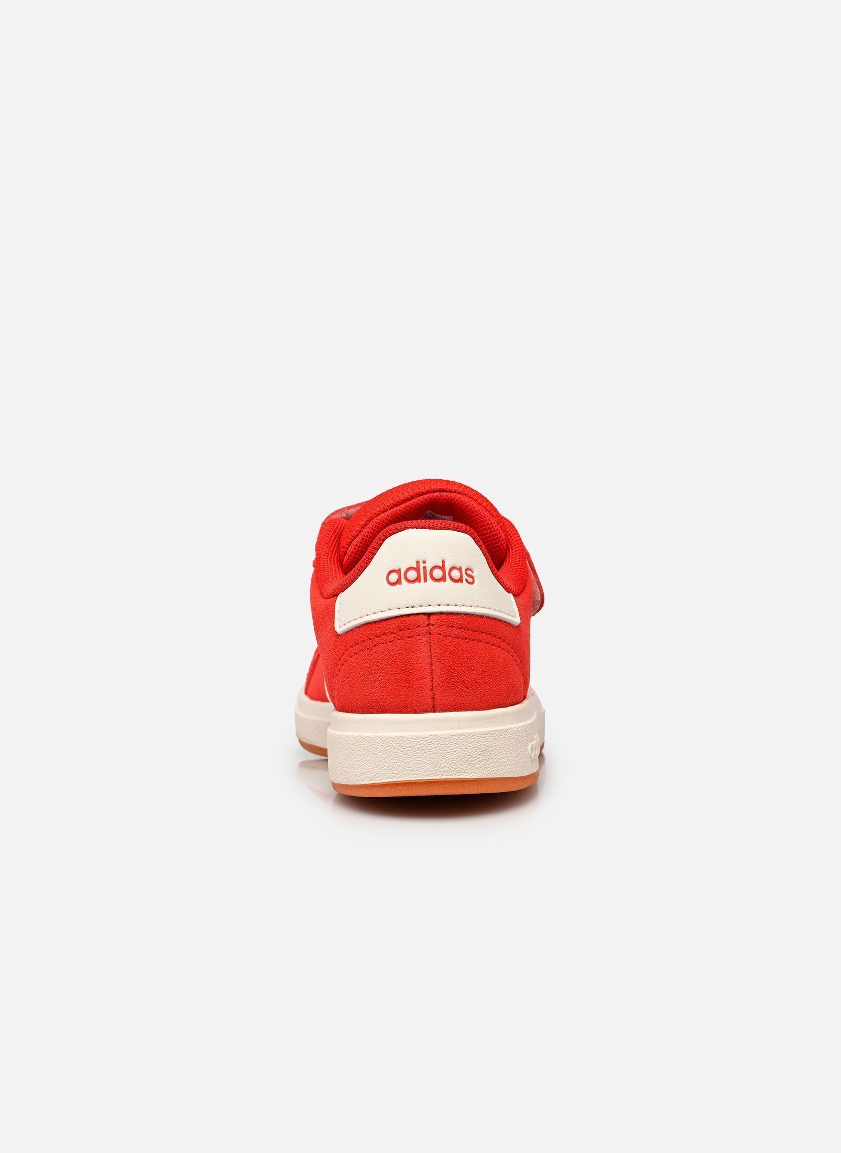 Niedrige Sneaker GRAND COURT 00s EL mädchen rot adidas sportswear Niedrige Sneaker GRAND COURT 00s EL mädchen rot BETTER SCARLET
